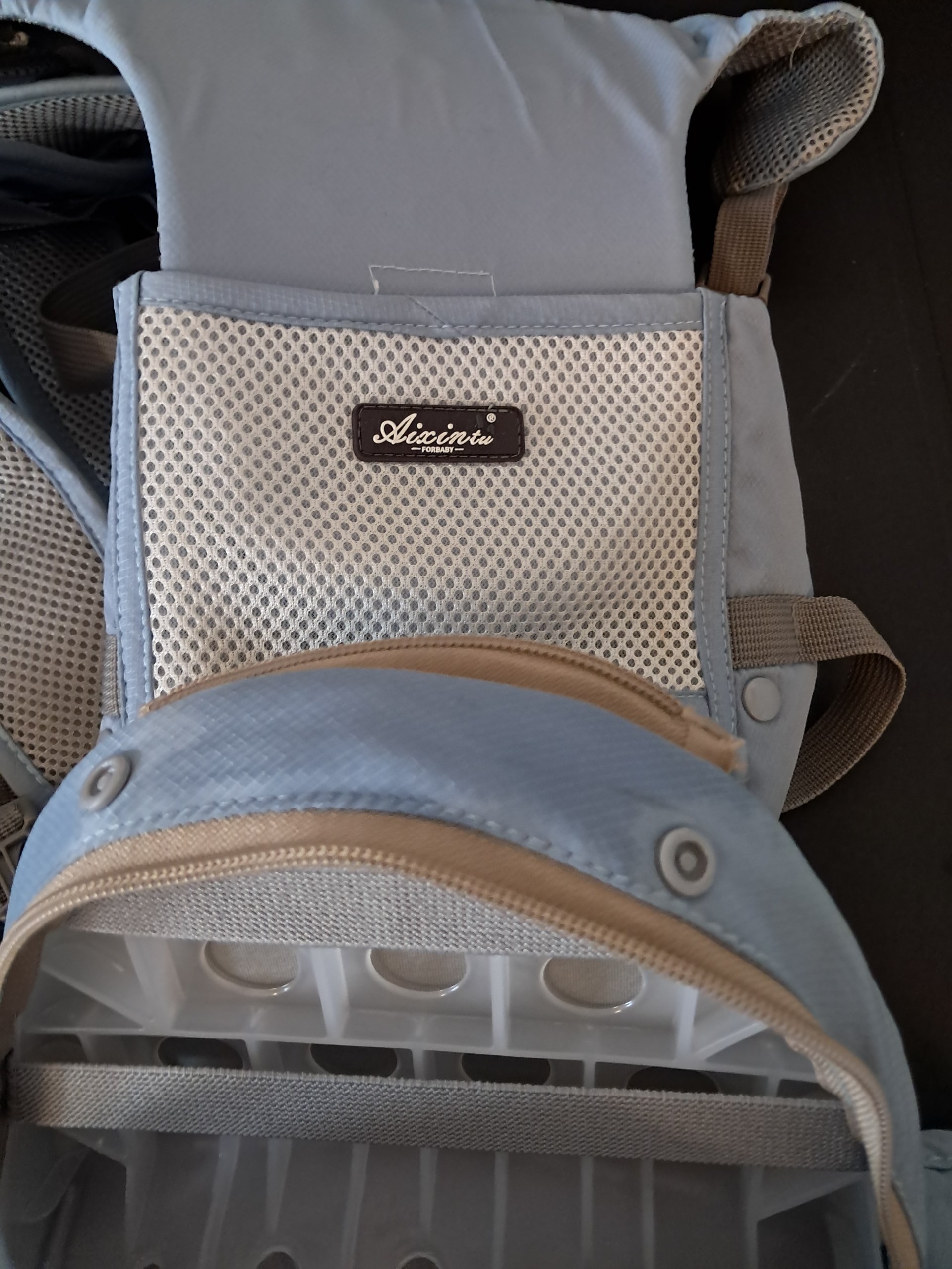Ergonomische baby draagzak met heupzitje image 2