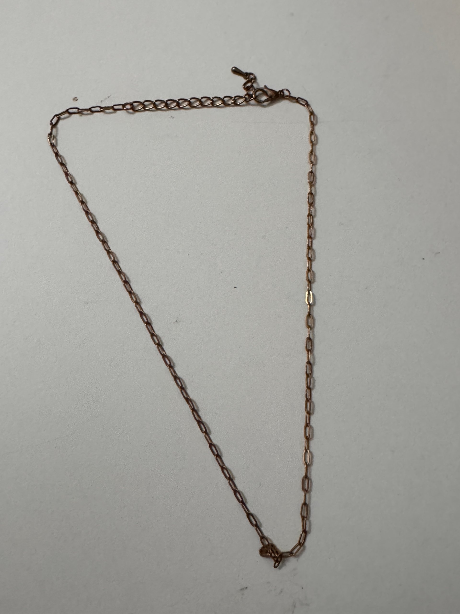 Unbranded Rose Gold Chain Necklace 21 cm Jewel-Ja-8