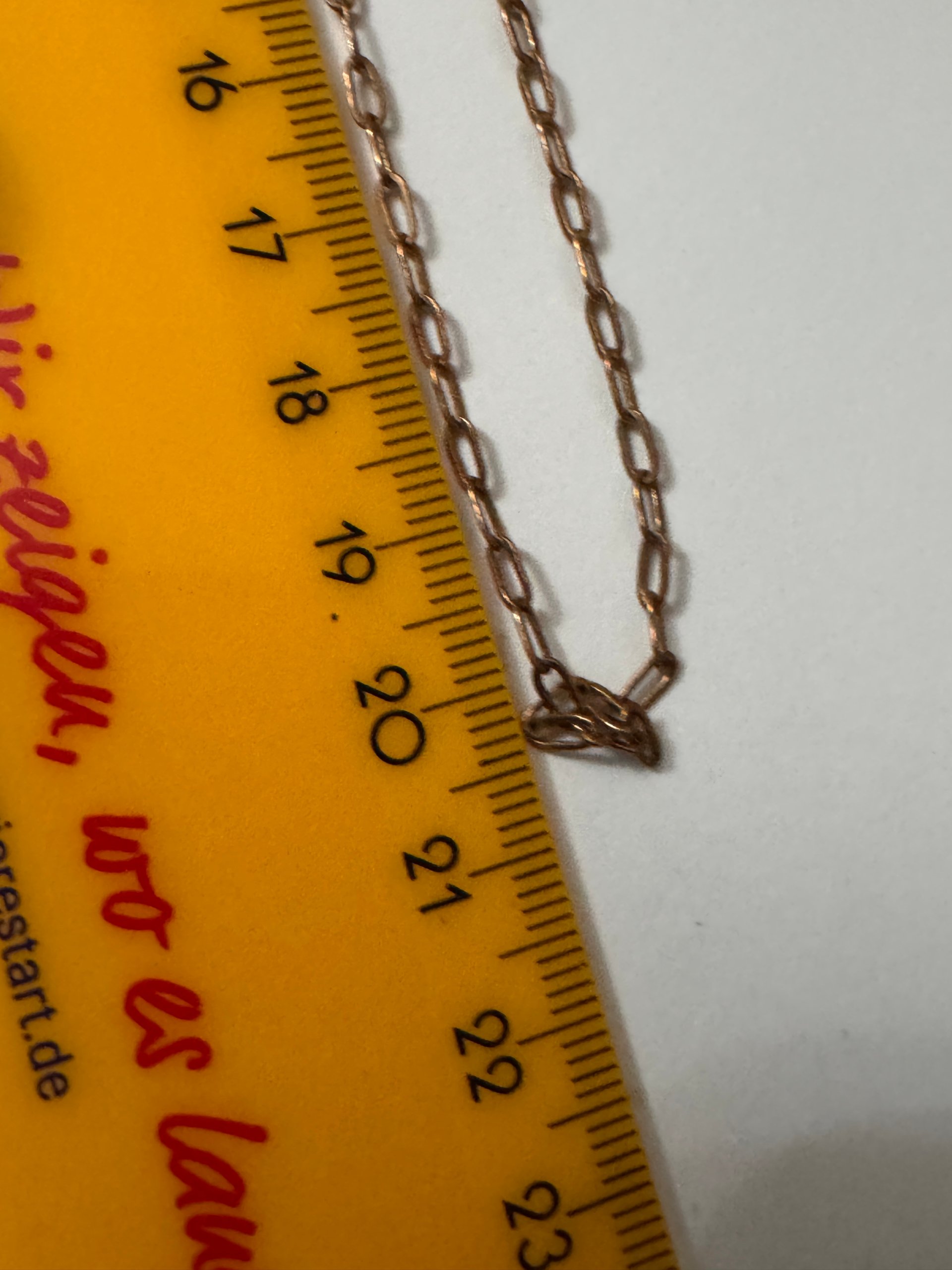Unbranded Rose Gold Chain Necklace 21 cm Jewel-Ja-8 image 5