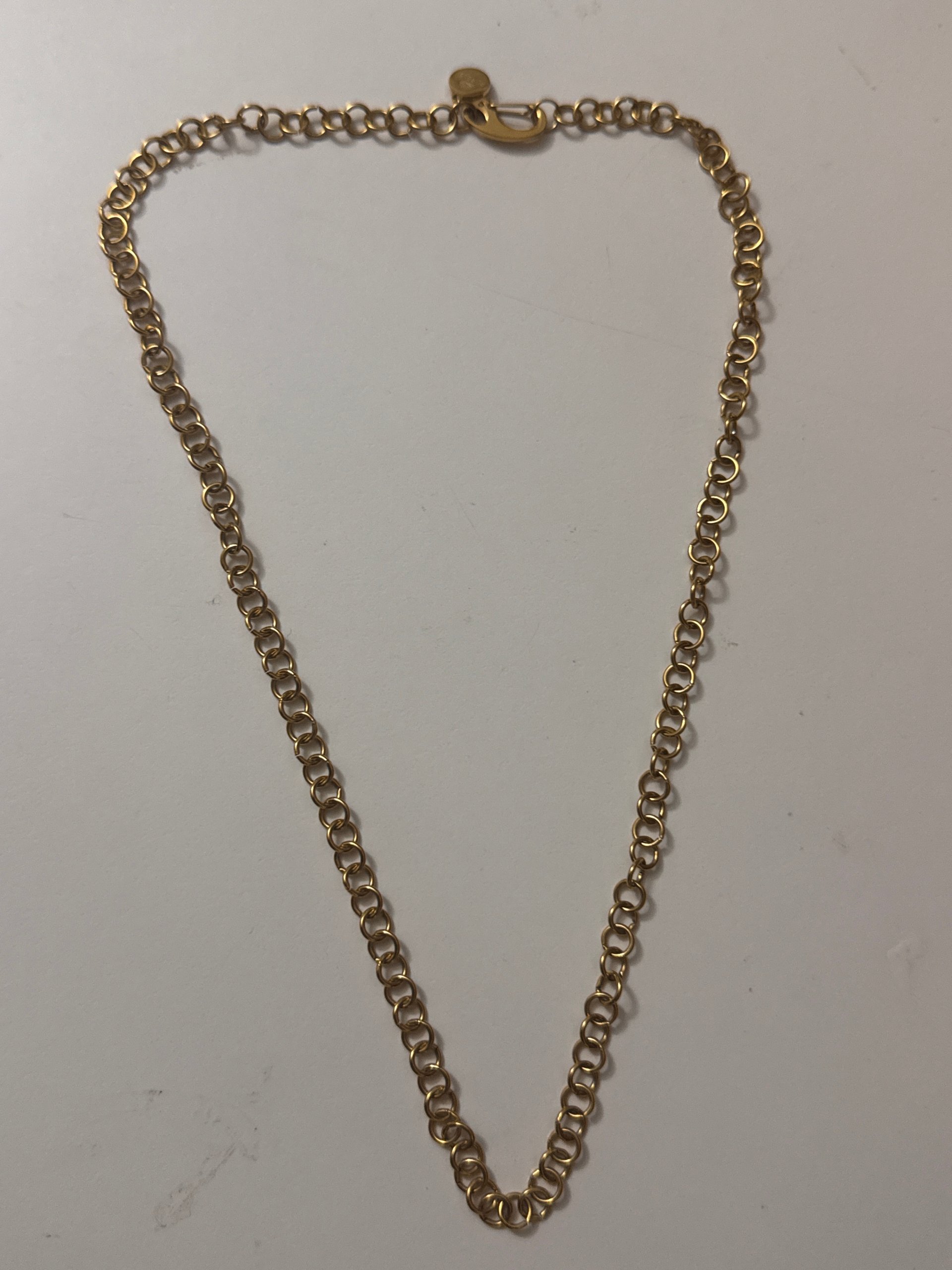 Unbranded Gold-tone Chain Necklace Jewel-Ja-8