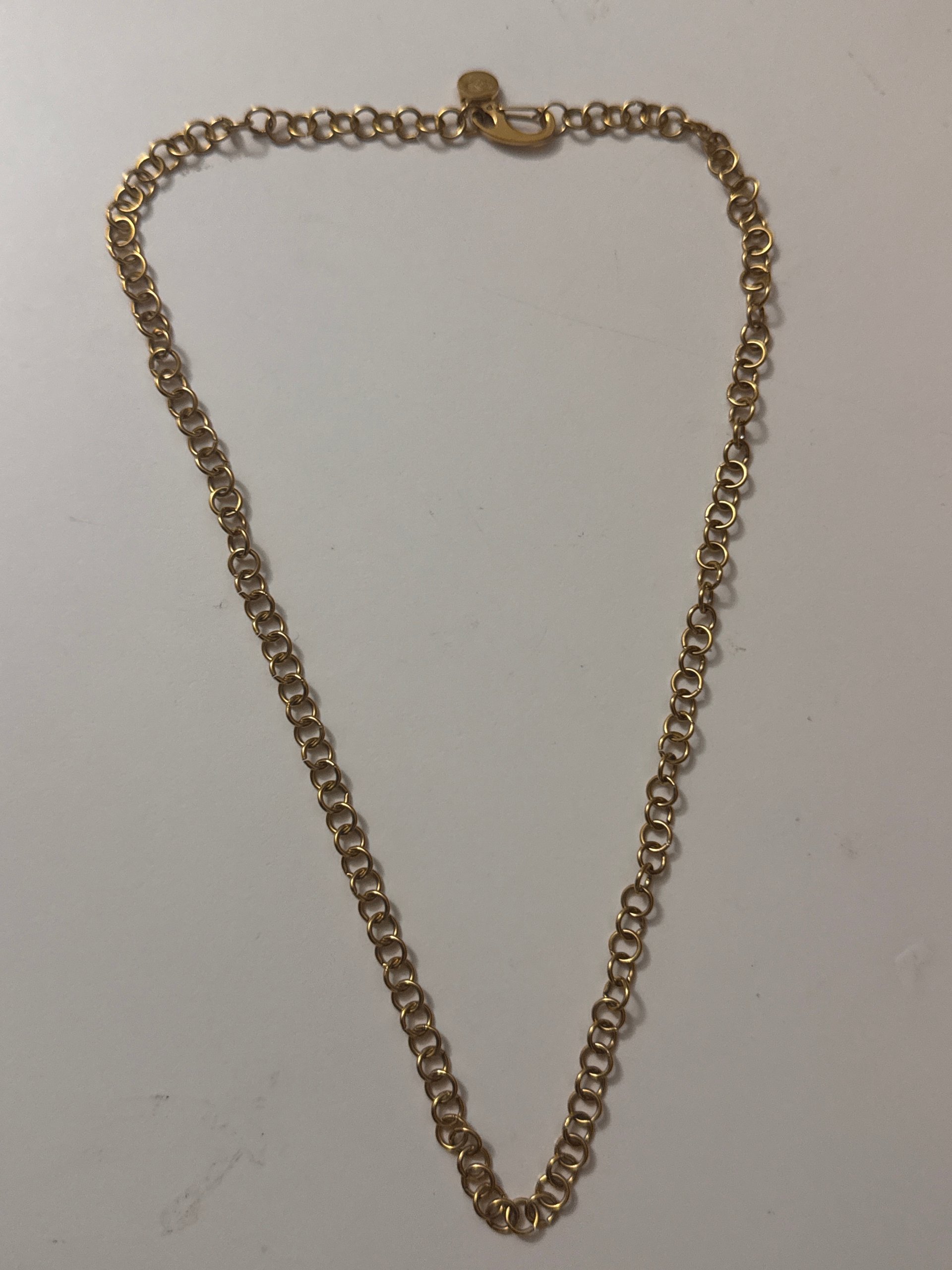 Unbranded Gold-tone Chain Necklace Jewel-Ja-8 image 2