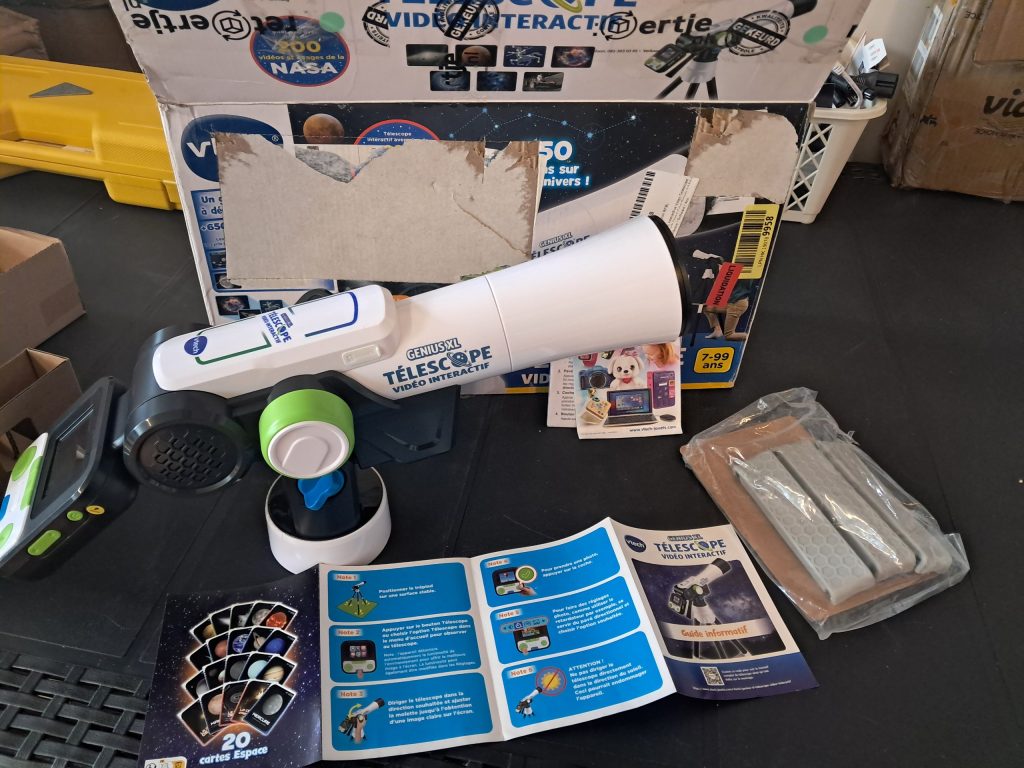 Nieuw w doos! VTech Genius XL Interactieve Telescoop – Franstalig