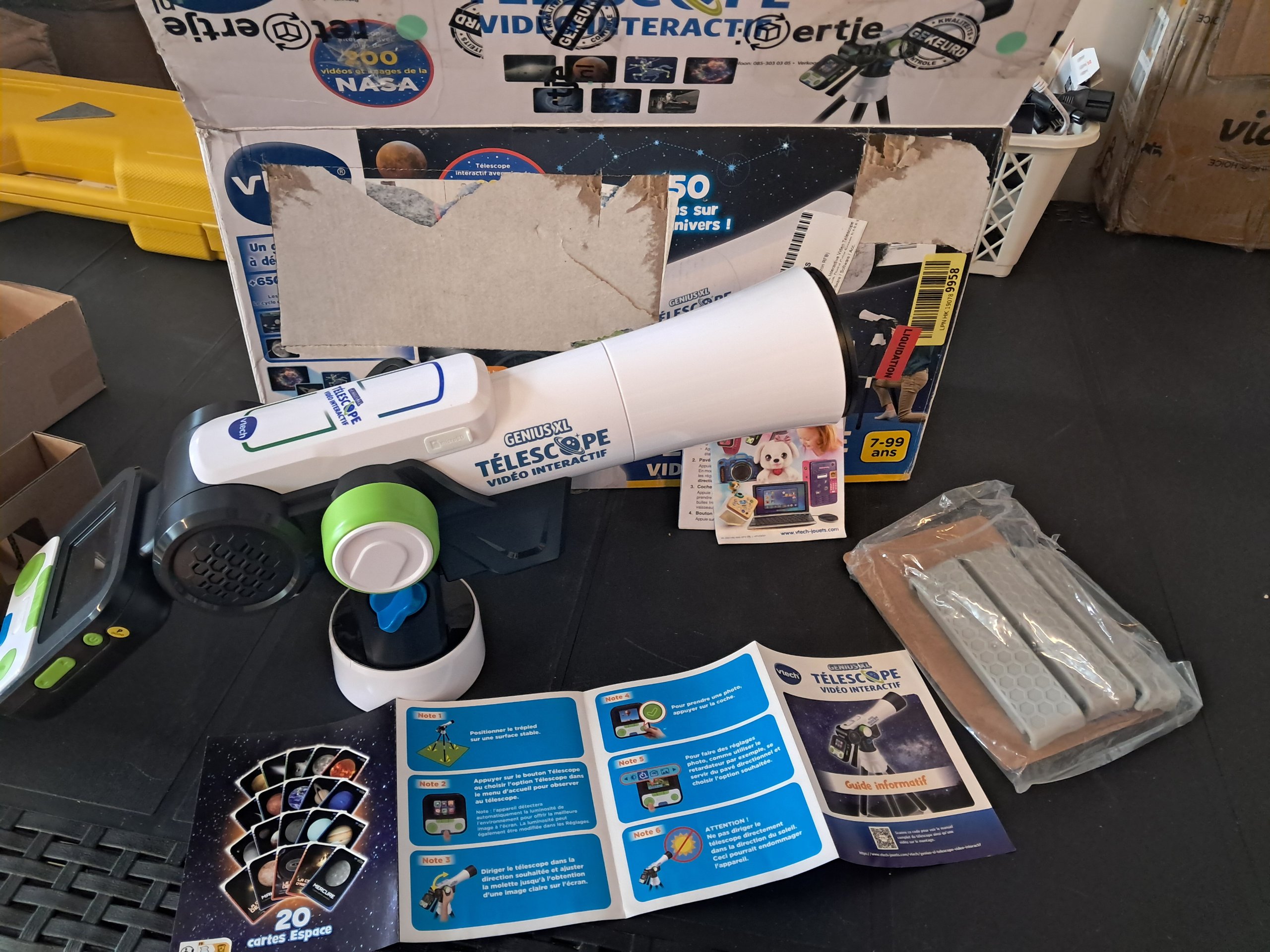 Nieuw w doos! VTech Genius XL Interactieve Telescoop – Franstalig