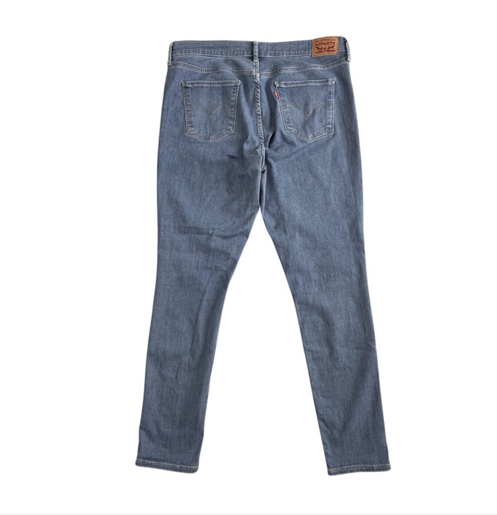 Levi’s 311 Big E Shaping Skinny Women’s Jeans W33 L32 Blue Actual L30 image 2