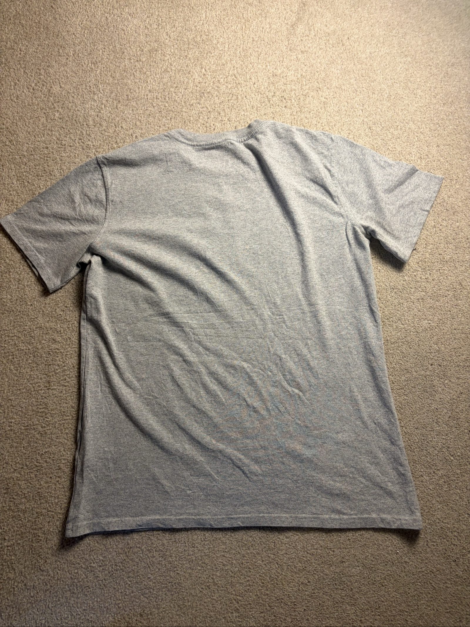 Carhartt Men's Grey Pocket Loose Fit Cotton Polyester T-Shirt Small image 6