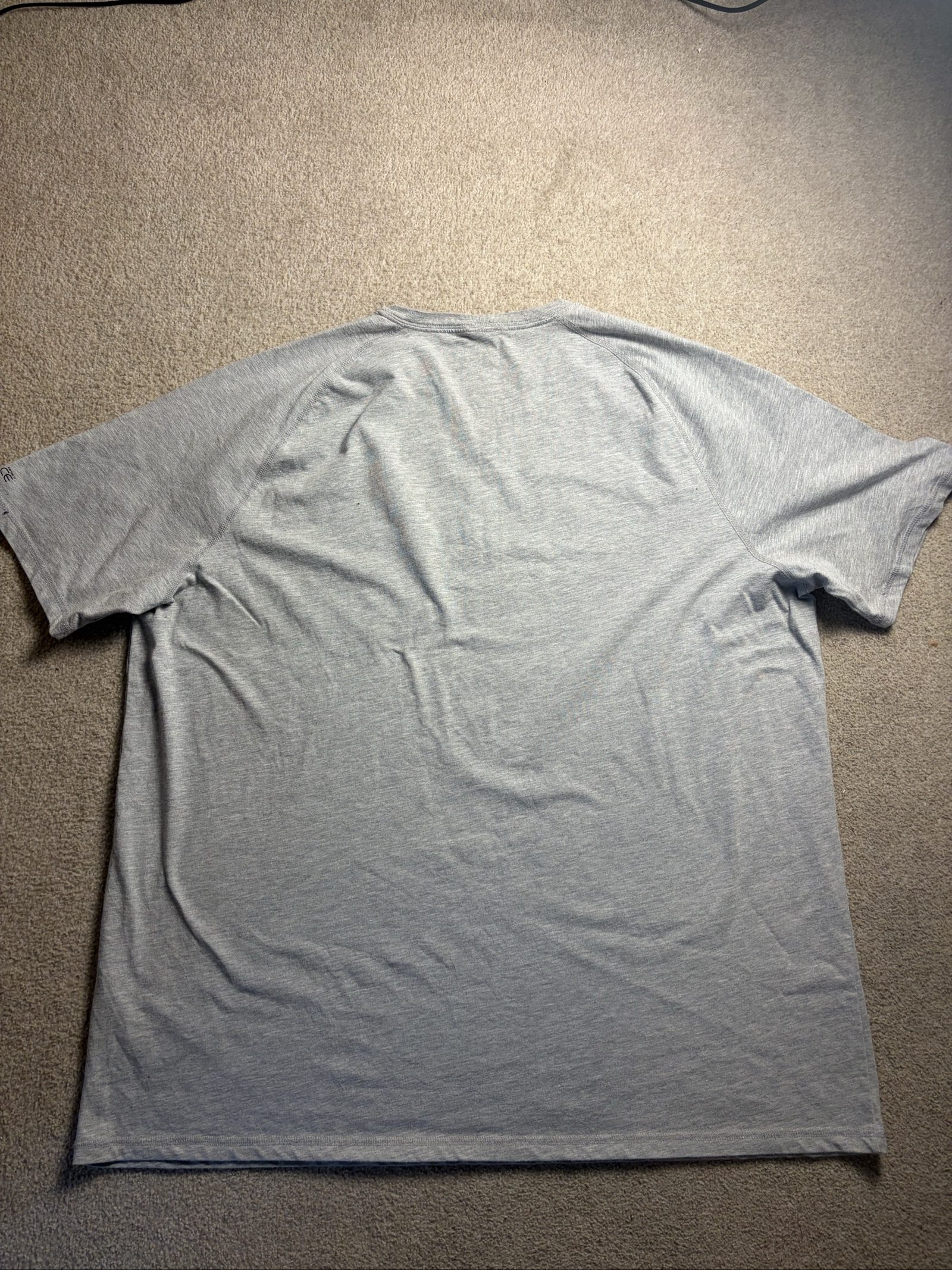 Carhartt Men's Grey Relaxed Fit Pocket T-Shirt 2XL image 7