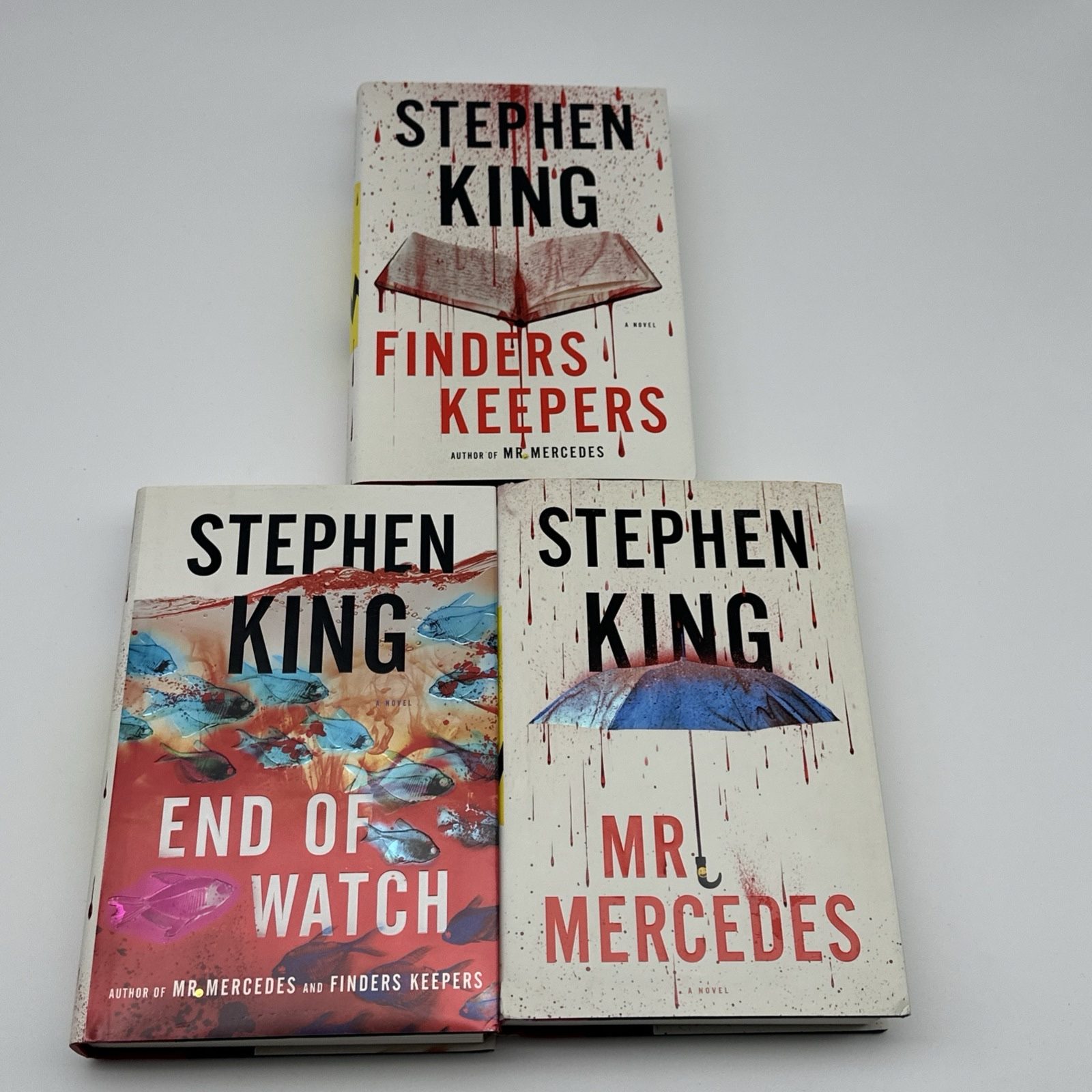 Stephen King The Bill Hodges Trilogy Box Set 3 Hardcover Books image 2