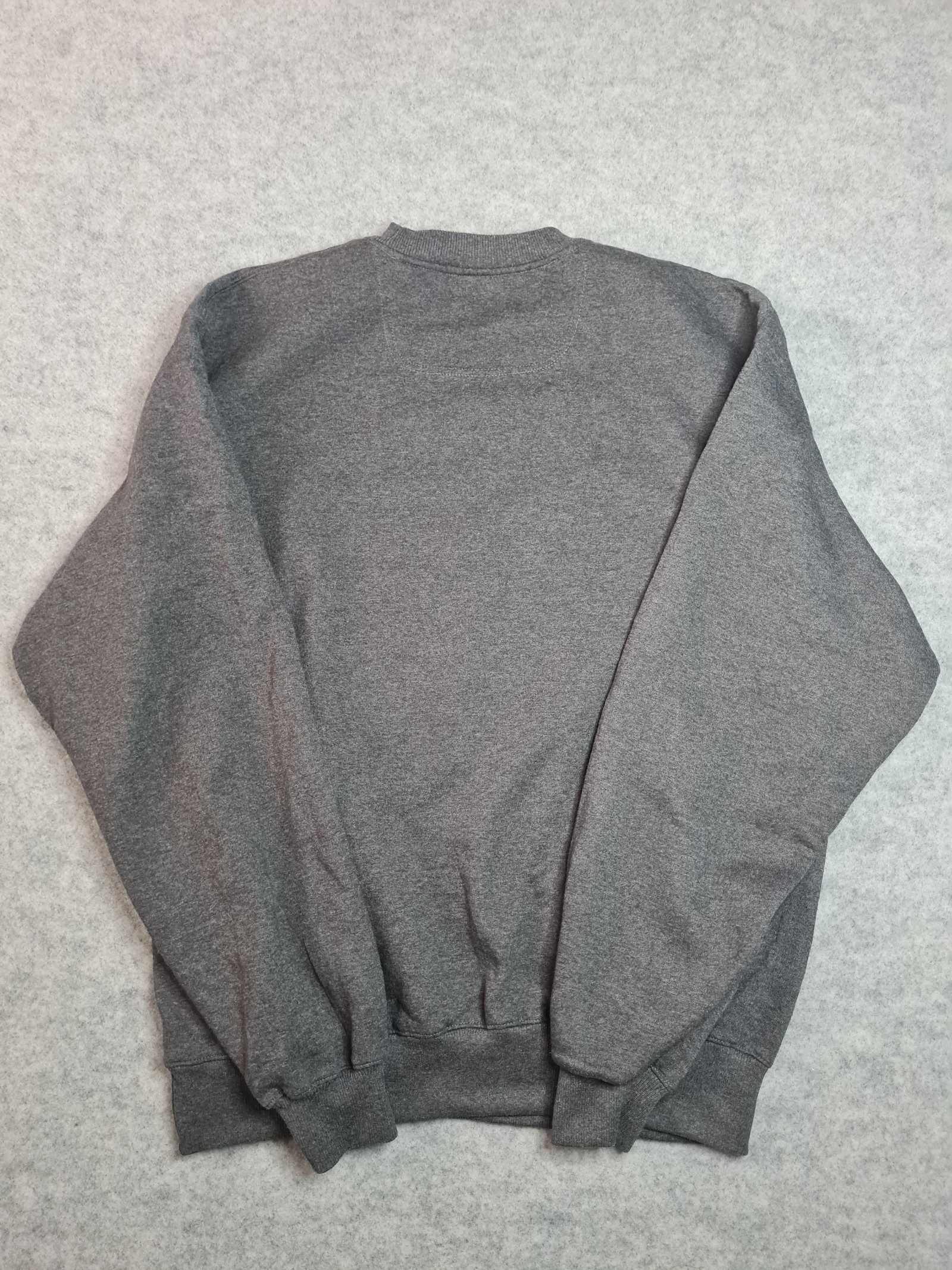 Champion Men’s Grey Crew Neck Sweatshirt Red Print Large 1101 image 6