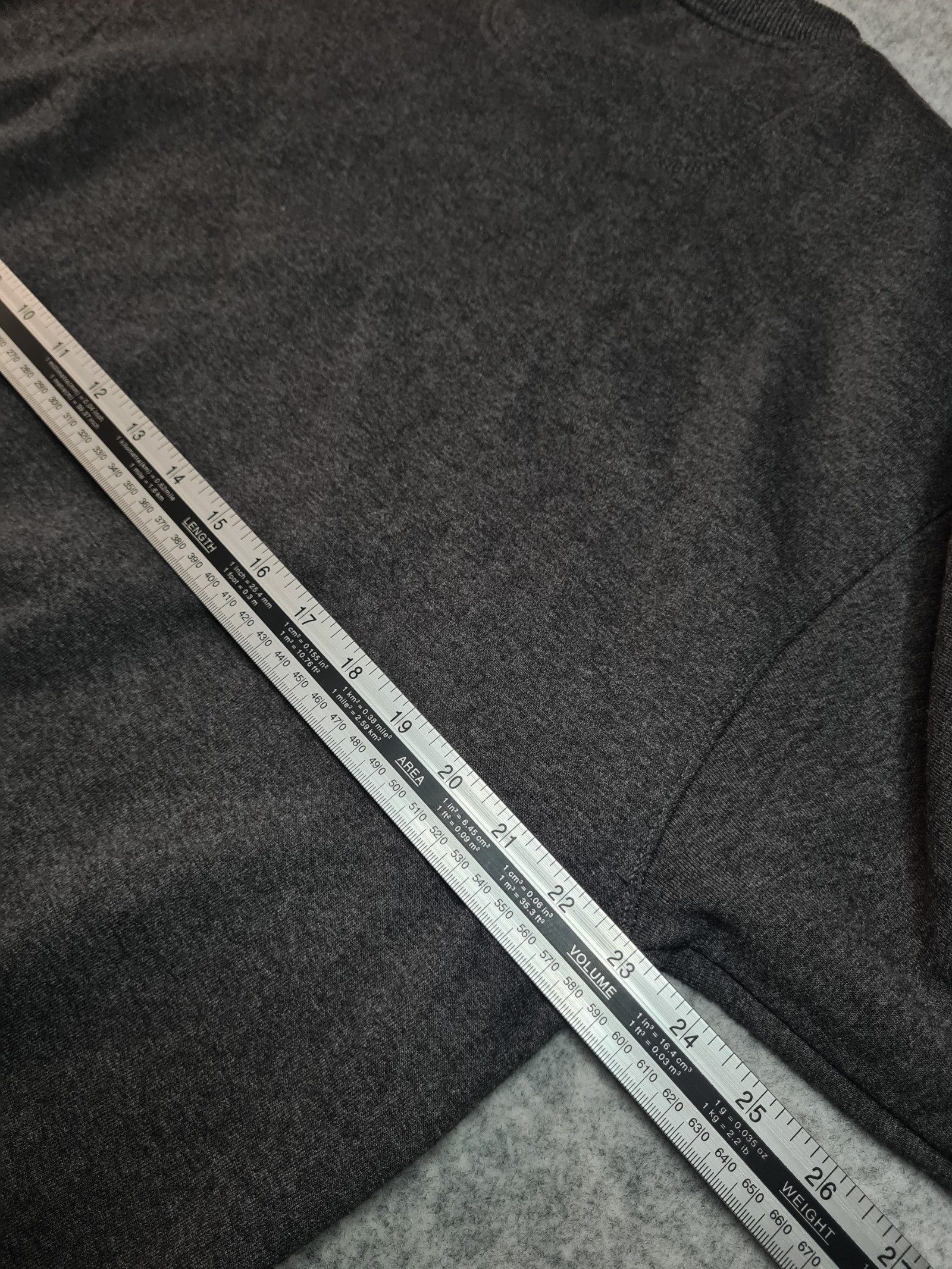 Champion Men’s Grey Crew Neck Sweatshirt Red Print Large 1101 image 7