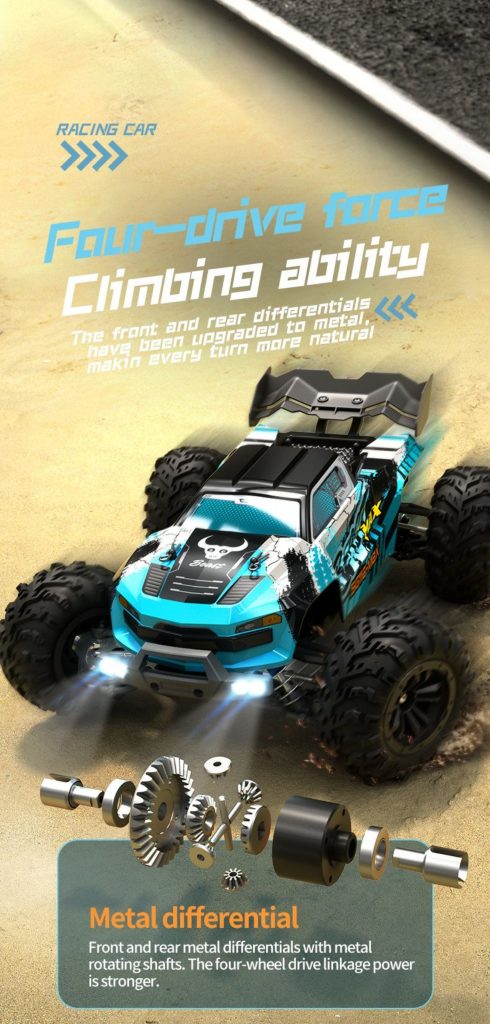 RC Car Racing 80 kmh Brushless Motor