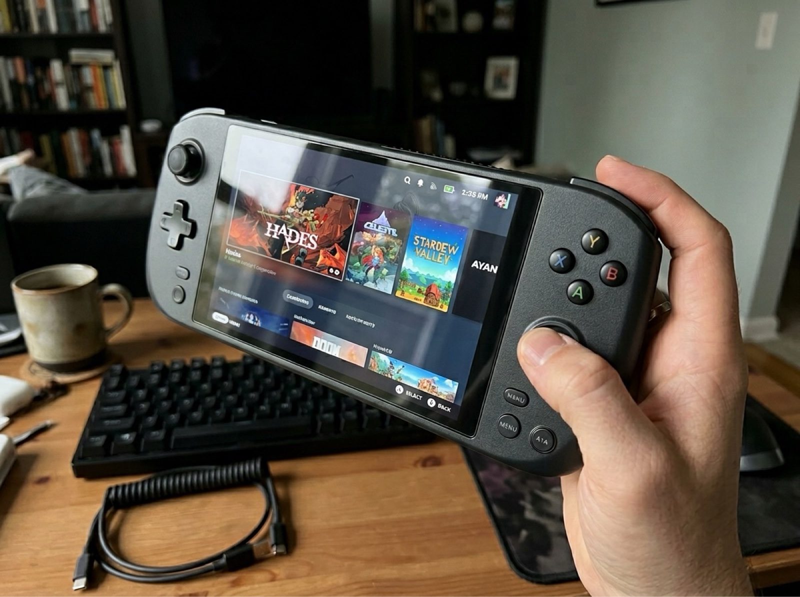 Ayaneo Black Handheld Gaming Console AMD Ryzen, Zustand Gebraucht - Gut