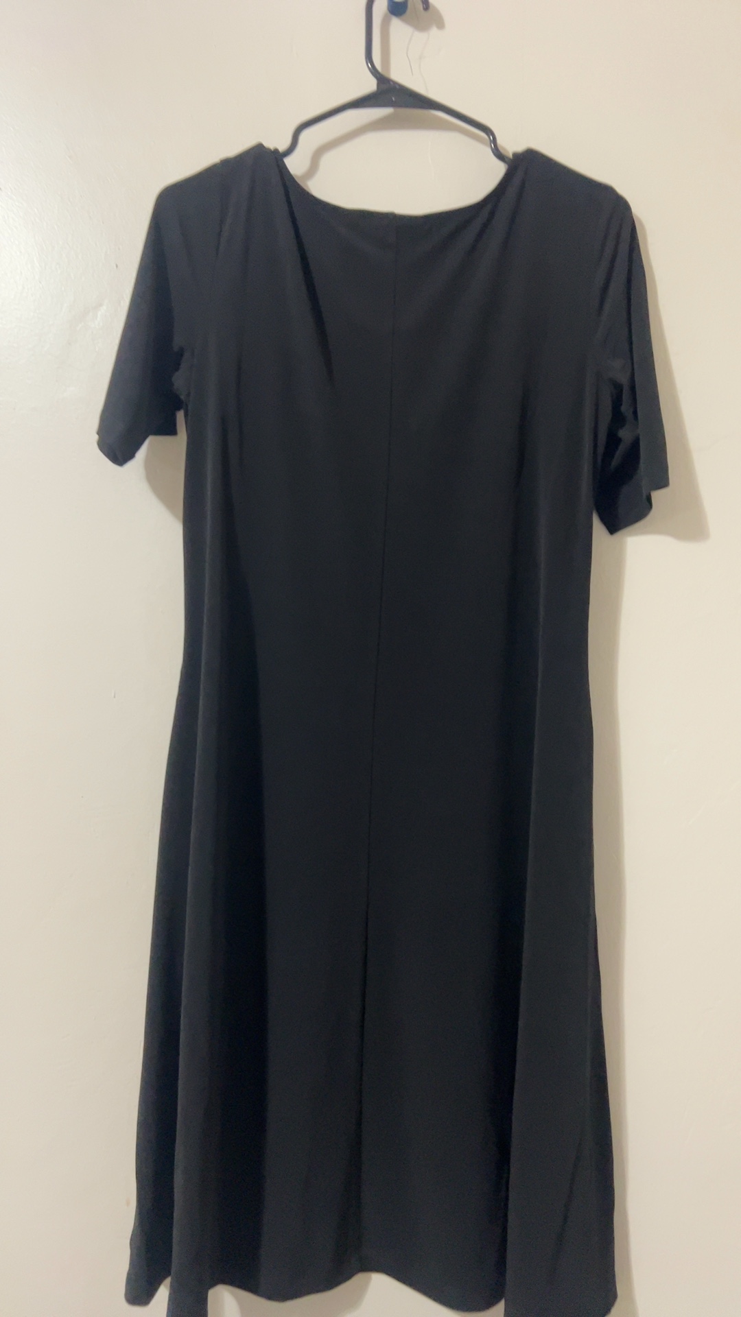 Susan Graver Women's Black A-Line Dress Small image 2