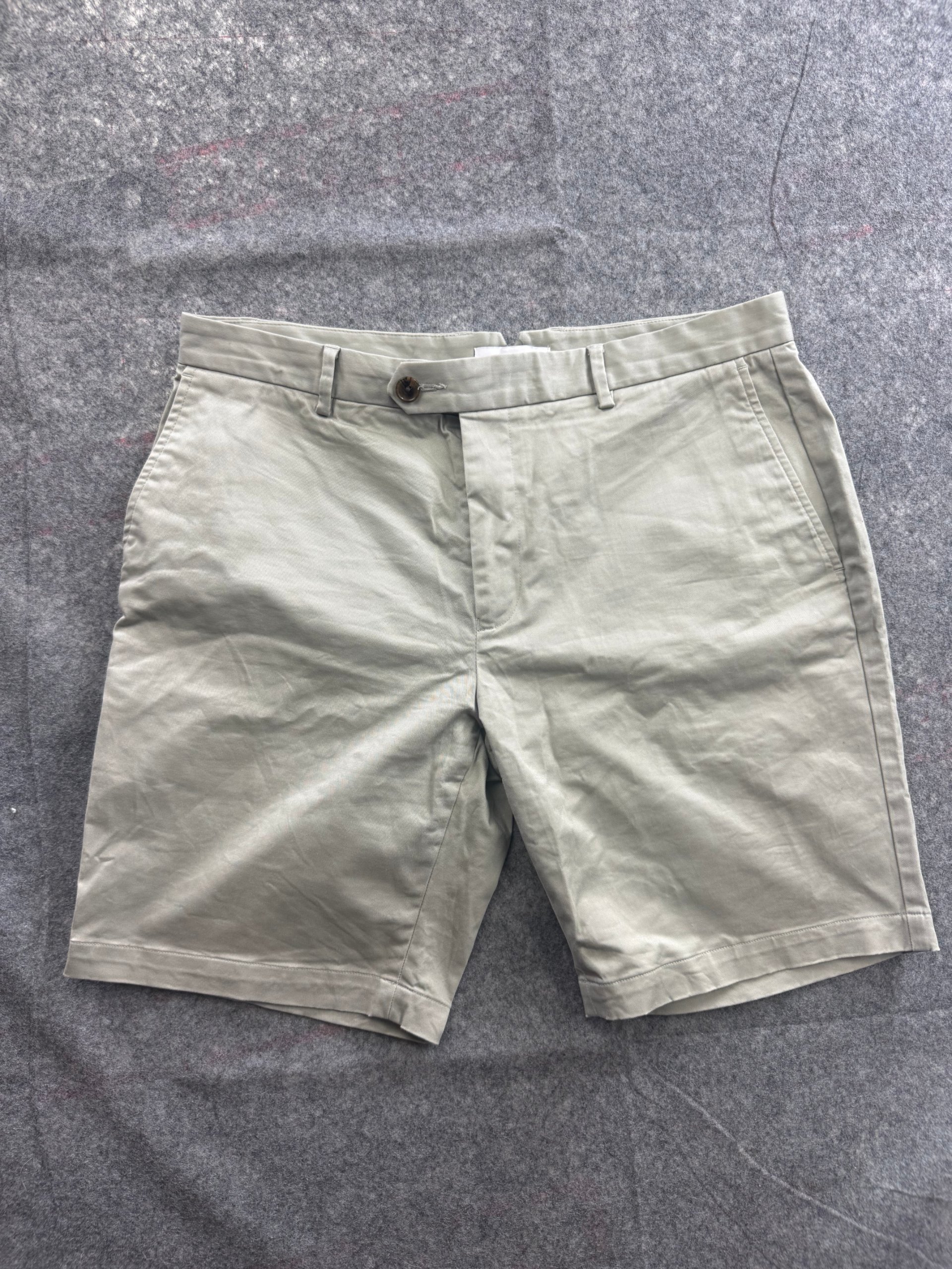 Reiss Stone Chino Shorts Men’s 34 Cotton Blend Classic Fit