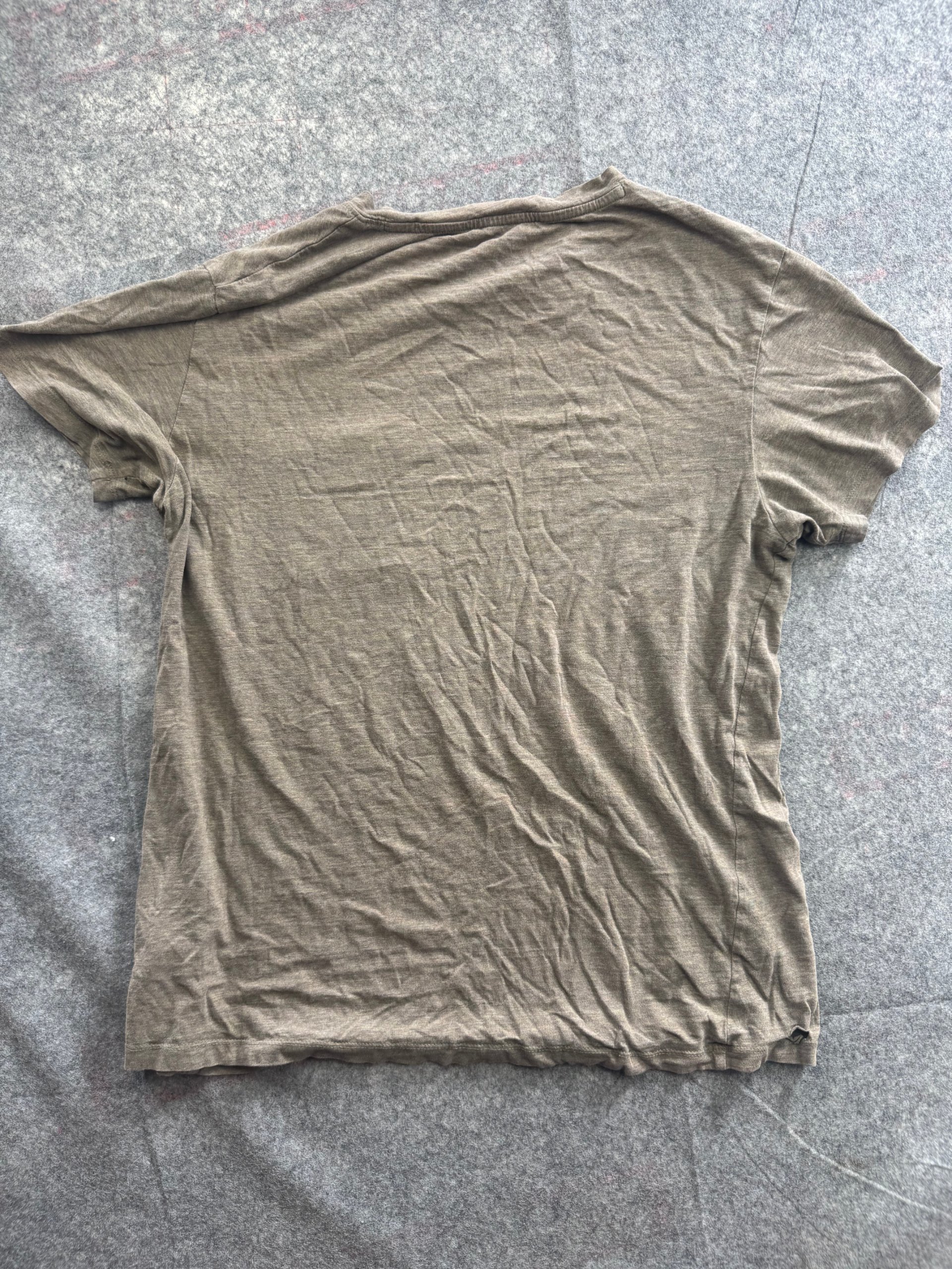 Lee Khaki Green Pocket T-Shirt Large Slim Fit image 5