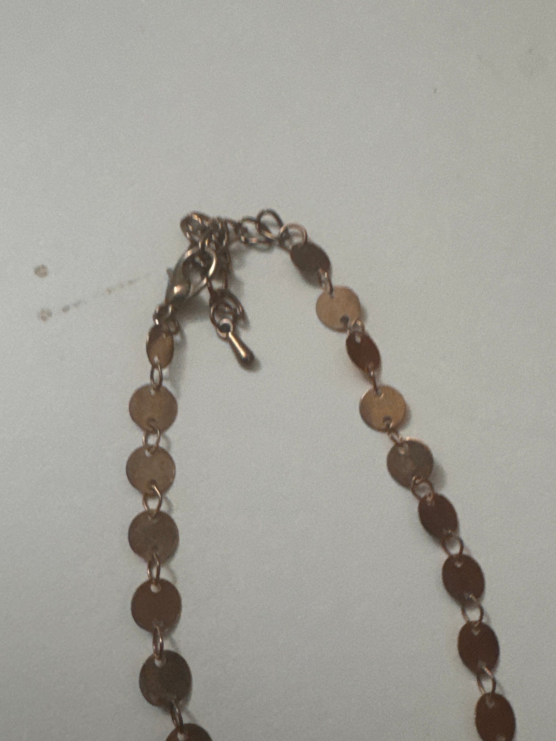 Gold Tone Round Link Chain Necklace Unisex Jewel-Ja-8 image 9