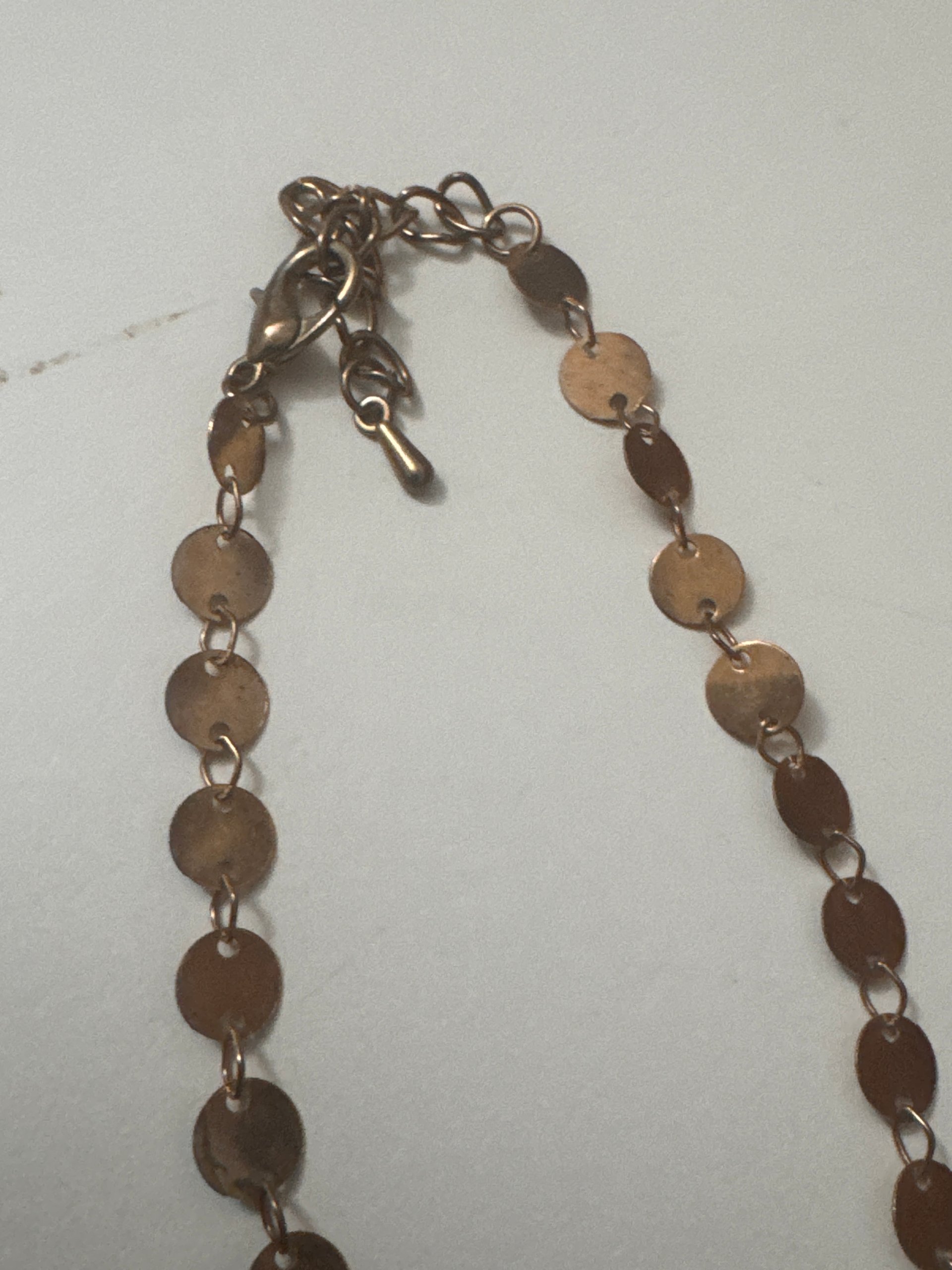 Gold Tone Round Link Chain Necklace Unisex Jewel-Ja-8 image 10