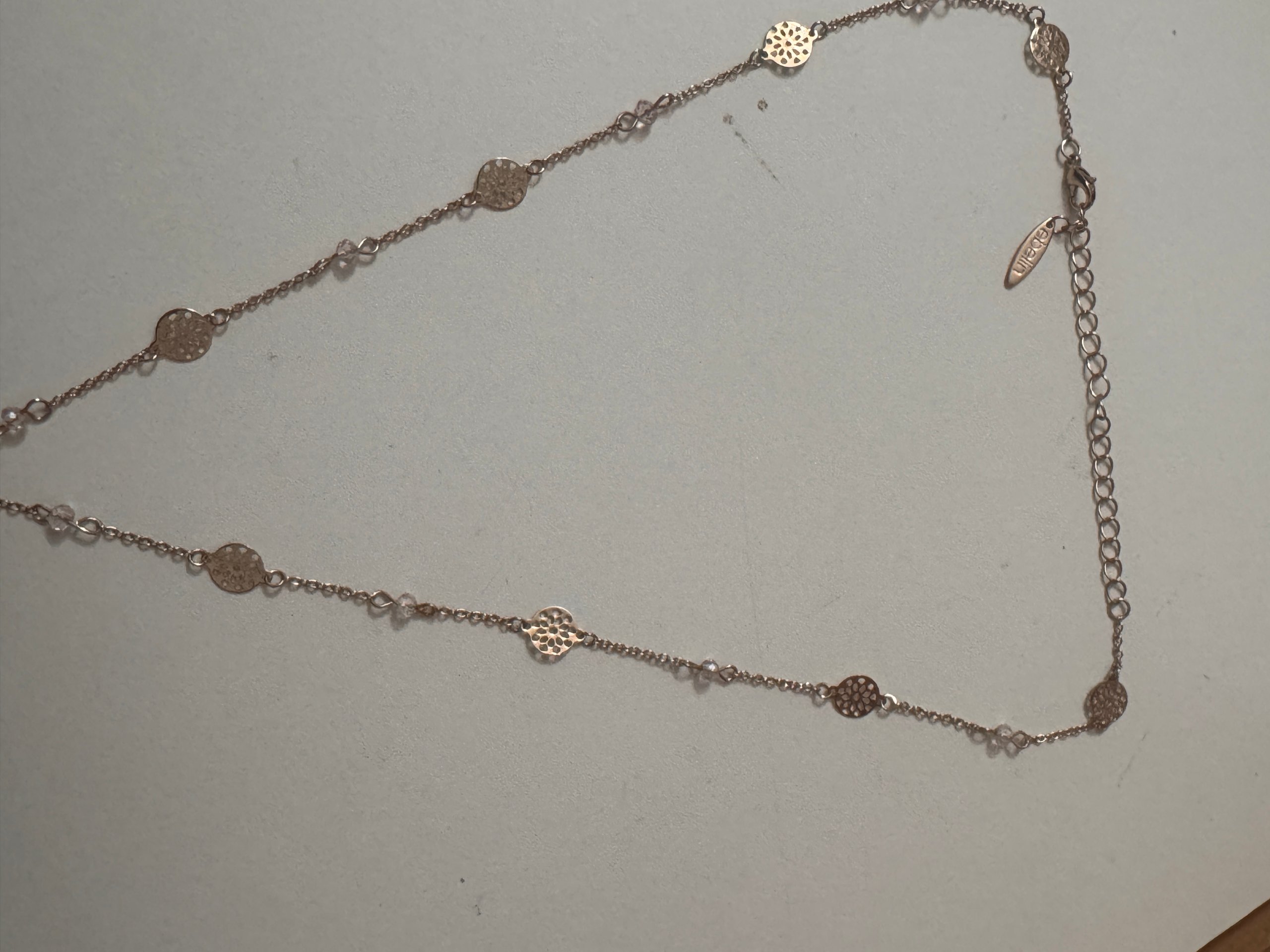 Vero Moda Gold Plated Patterned Necklace One Size Jewel-Ja-8 image 3