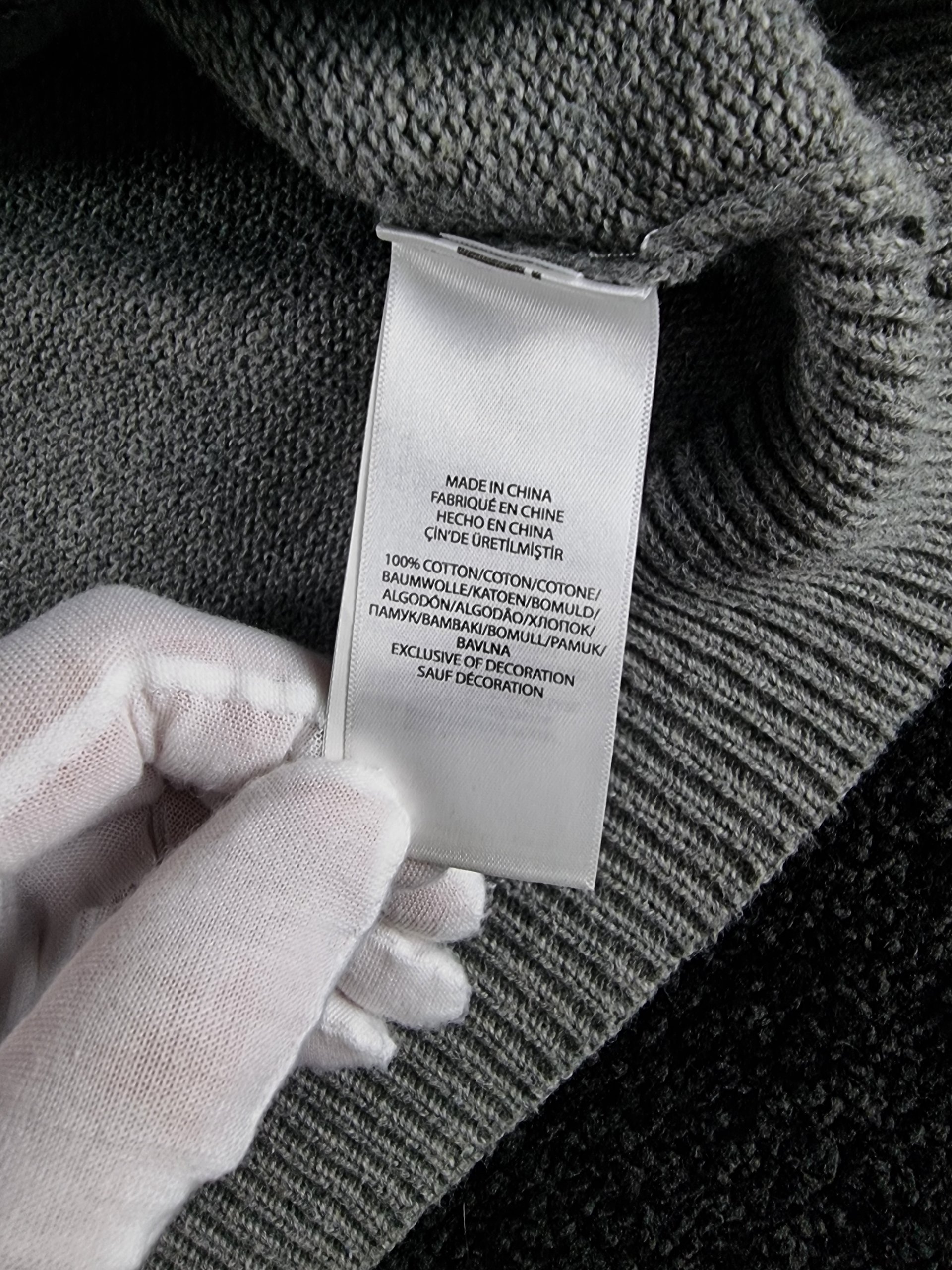 Sweater Half Zip Polo Ralph Lauren Men's L Grey image 8