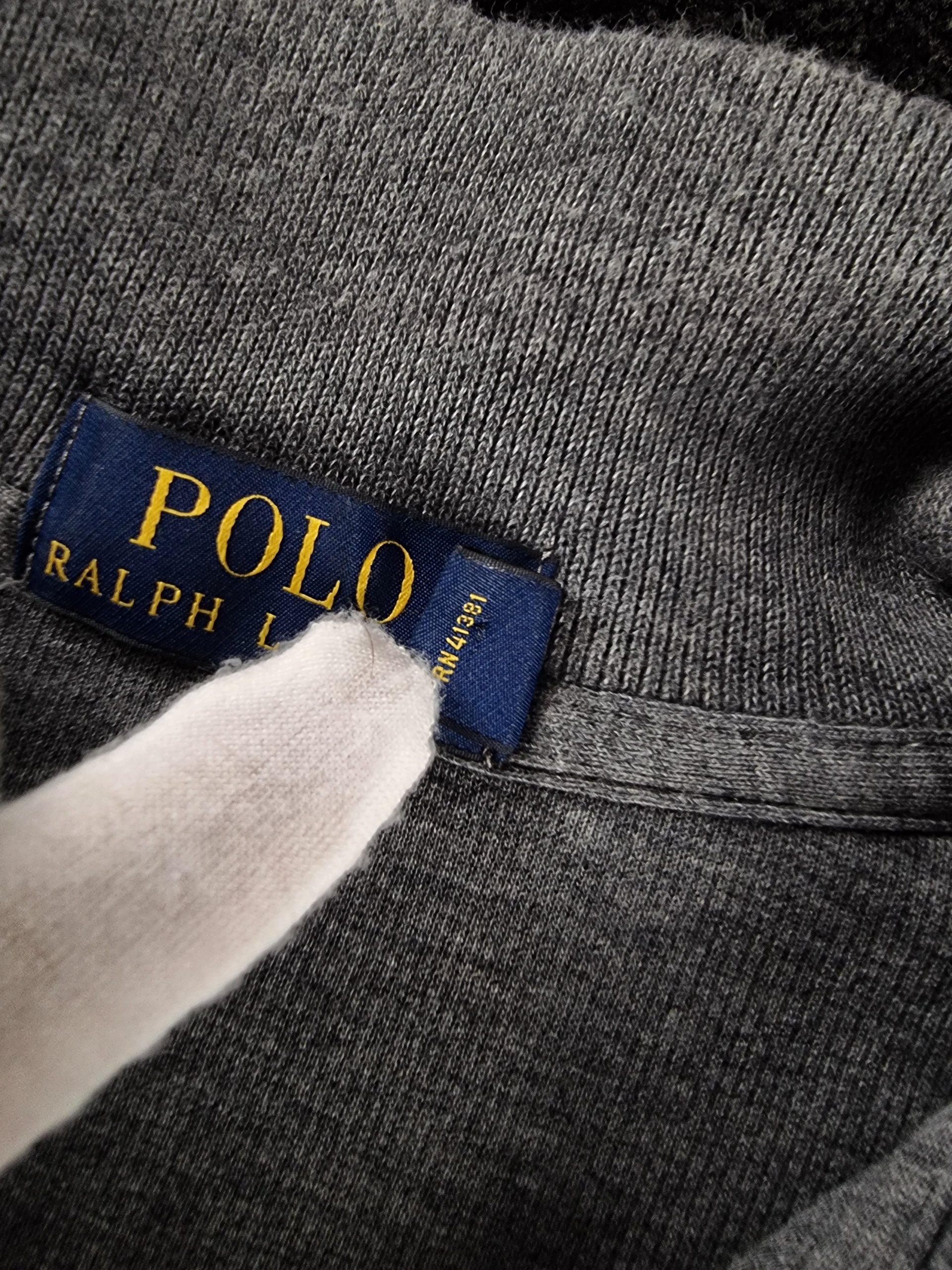 Sweater Half-Zip Polo Ralph Lauren Men's M Grey H image 4
