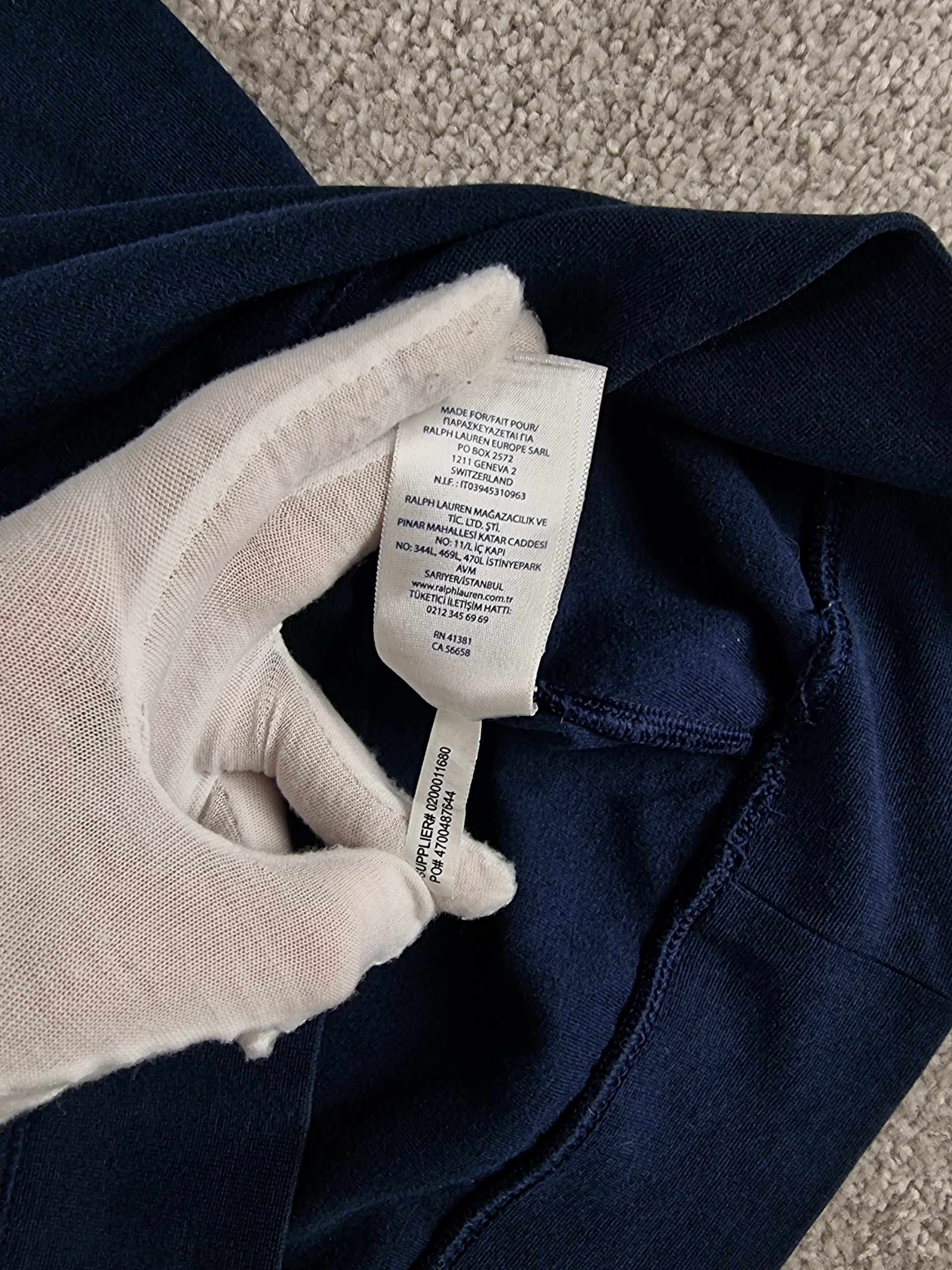 Sweater Half Zip Polo Ralph Lauren Men S Blue Navy image 10