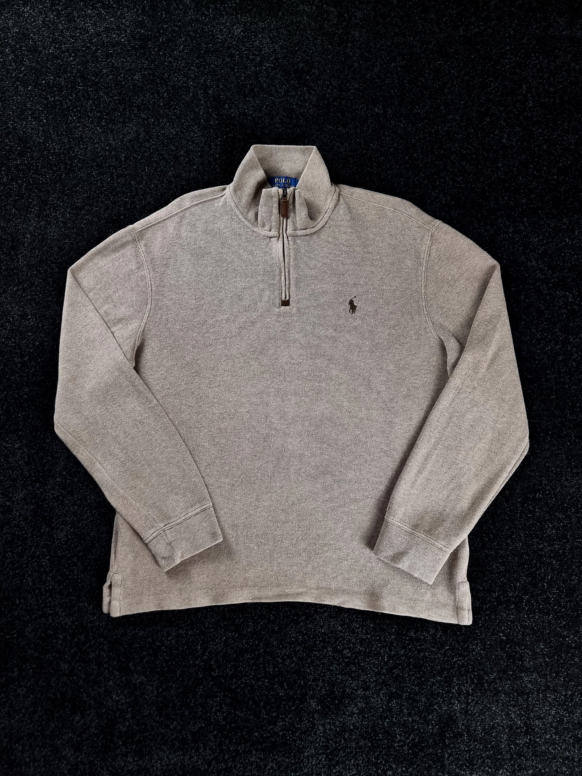 Sweater Half-Zip Polo Ralph Lauren Men's M Beige image 2