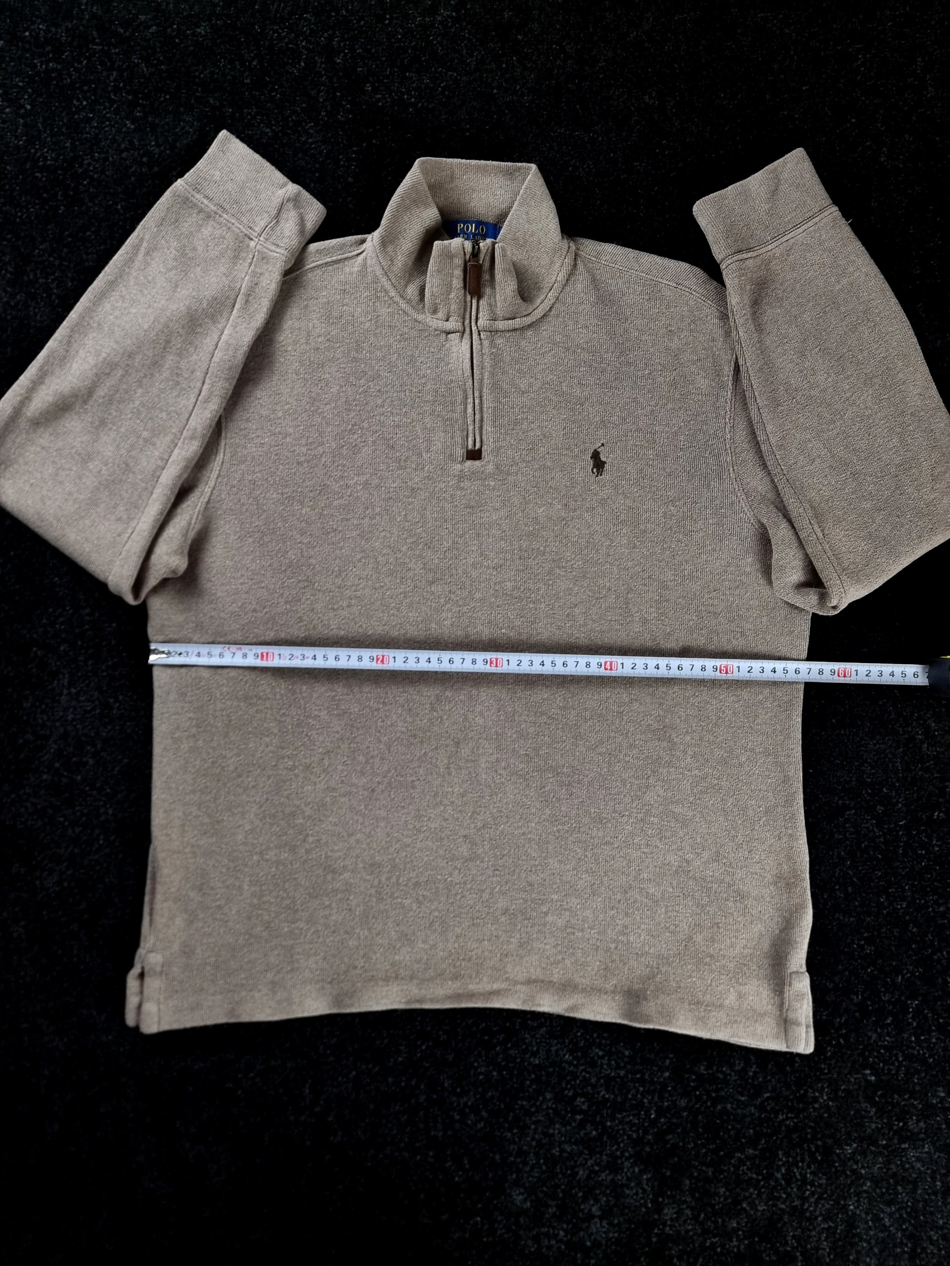 Sweater Half-Zip Polo Ralph Lauren Men's M Beige image 10