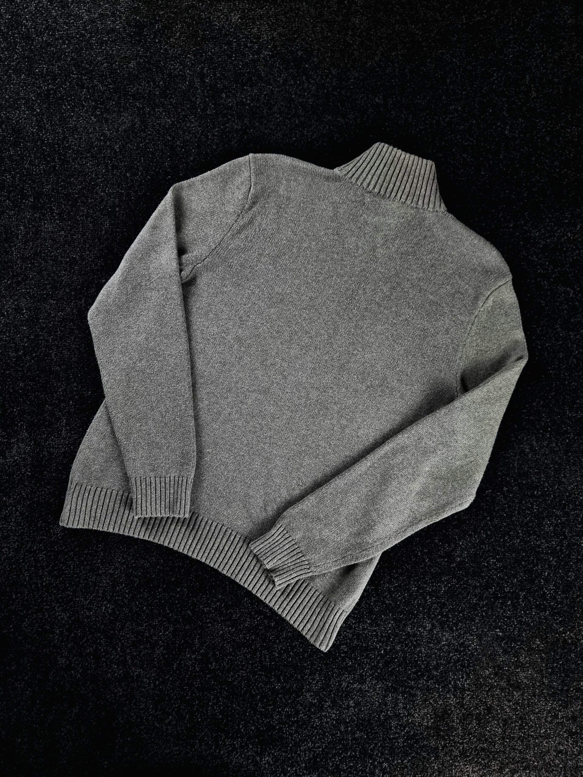 Sweater Half Zip Polo Ralph Lauren Men's M Grey image 7