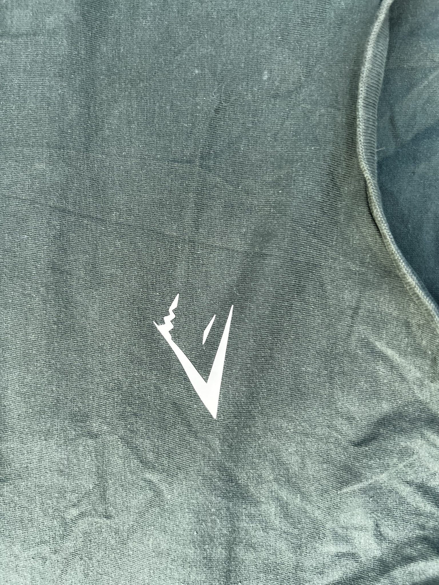 Gymshark Men's Dark Green Logo T-Shirt Large image 2