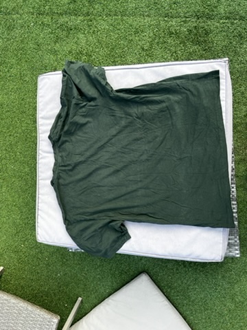 Gymshark Men's Dark Green Logo T-Shirt Large image 4