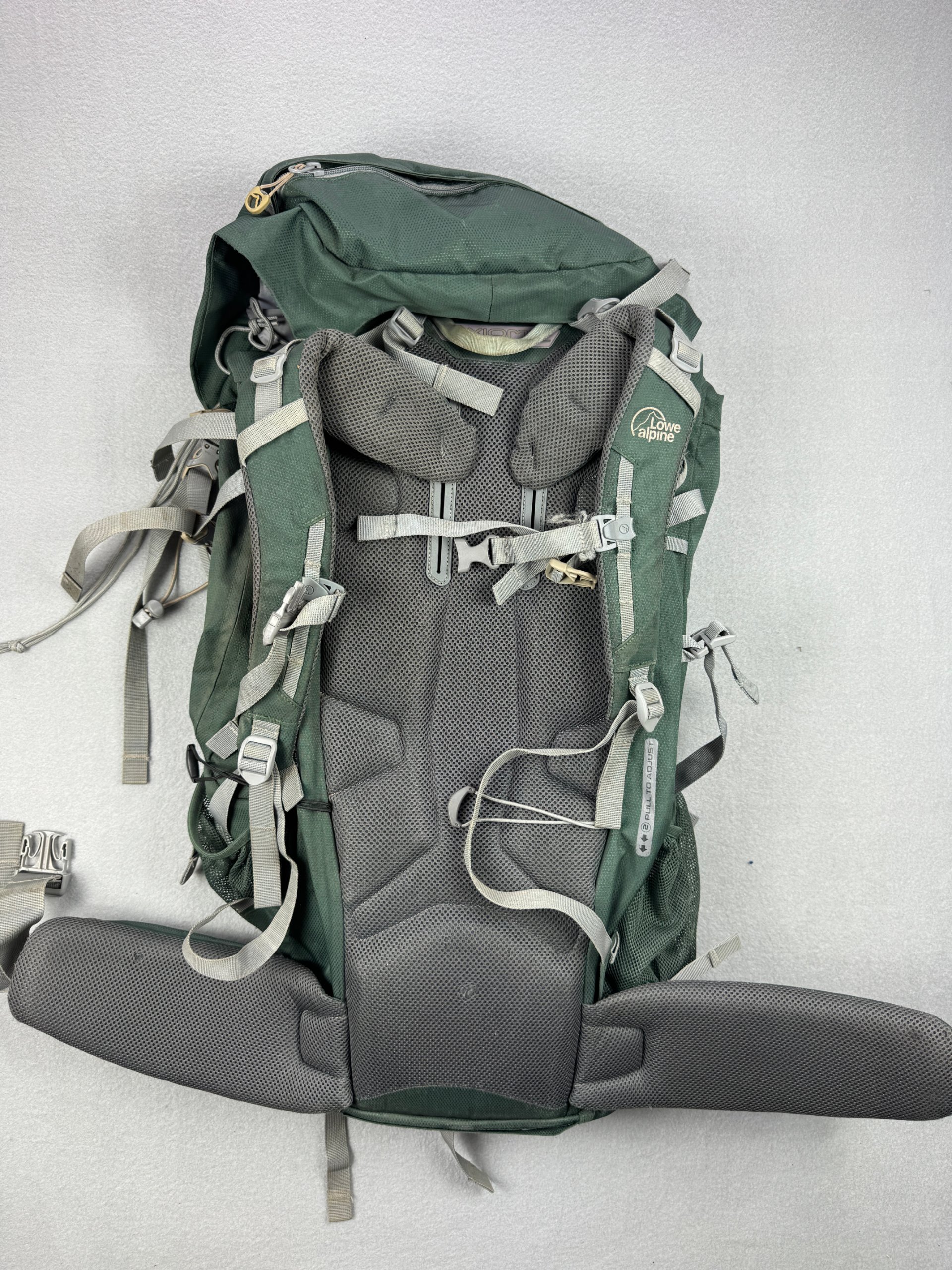Lowe Alpine Green Frontier FZ 65+10 Hiking Backpack Trekiing Large image 2