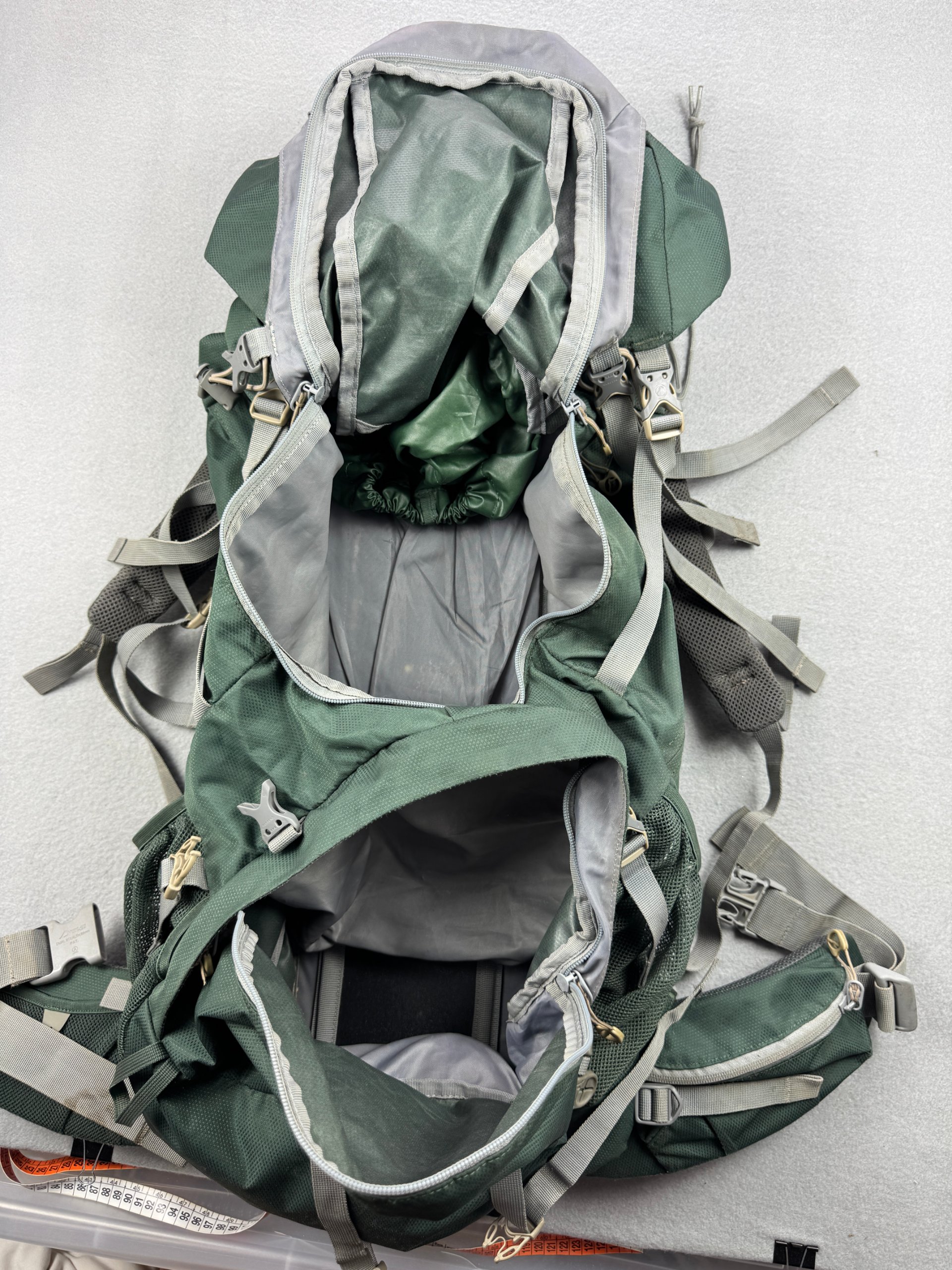 Lowe Alpine Green Frontier FZ 65+10 Hiking Backpack Trekiing Large image 3