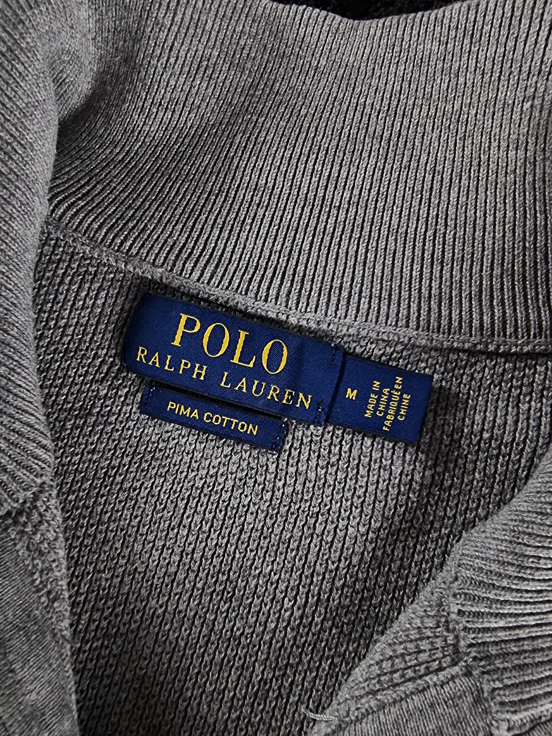Sweater Half-Zip Polo Ralph Lauren Men M Grey image 4