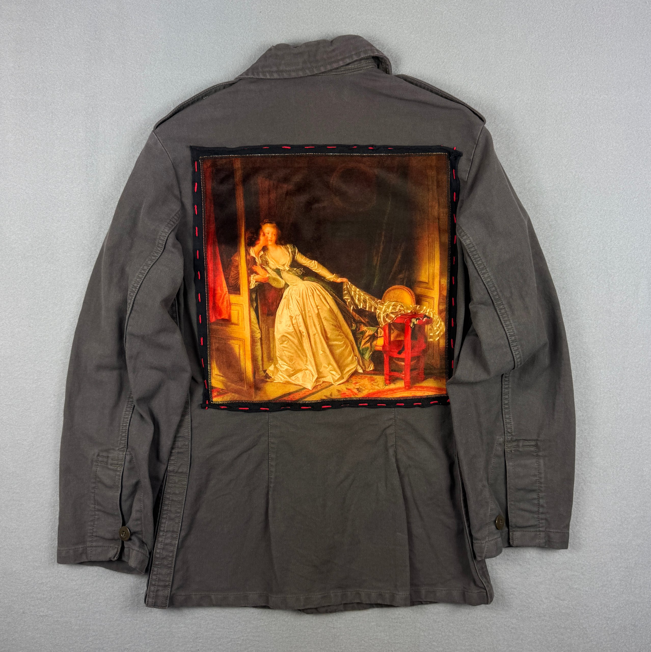Leo Köhler Custom Military Avant-garde Cotton Jacket Size XXS