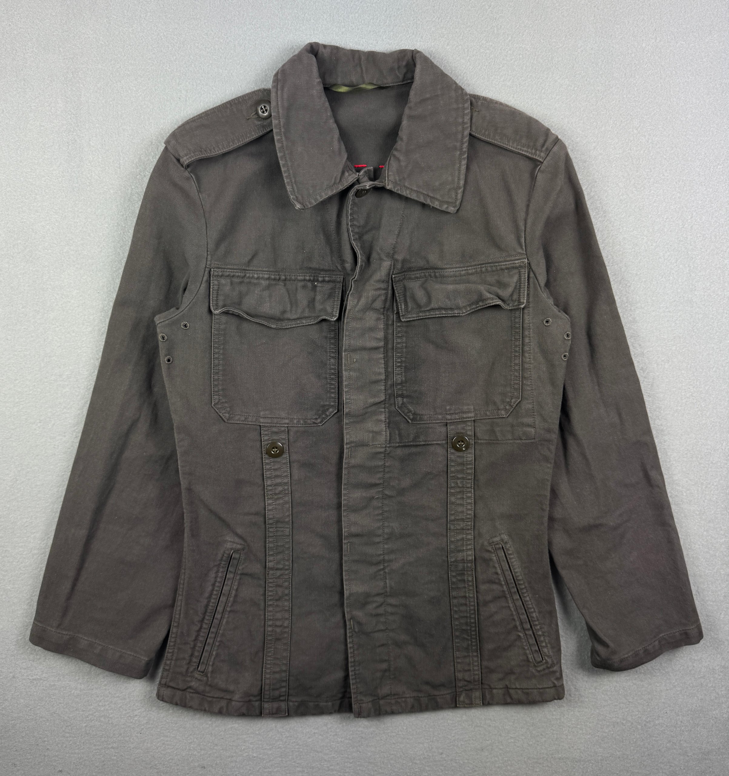 Leo Köhler Custom Military Avant-garde Cotton Jacket Size XXS image 2