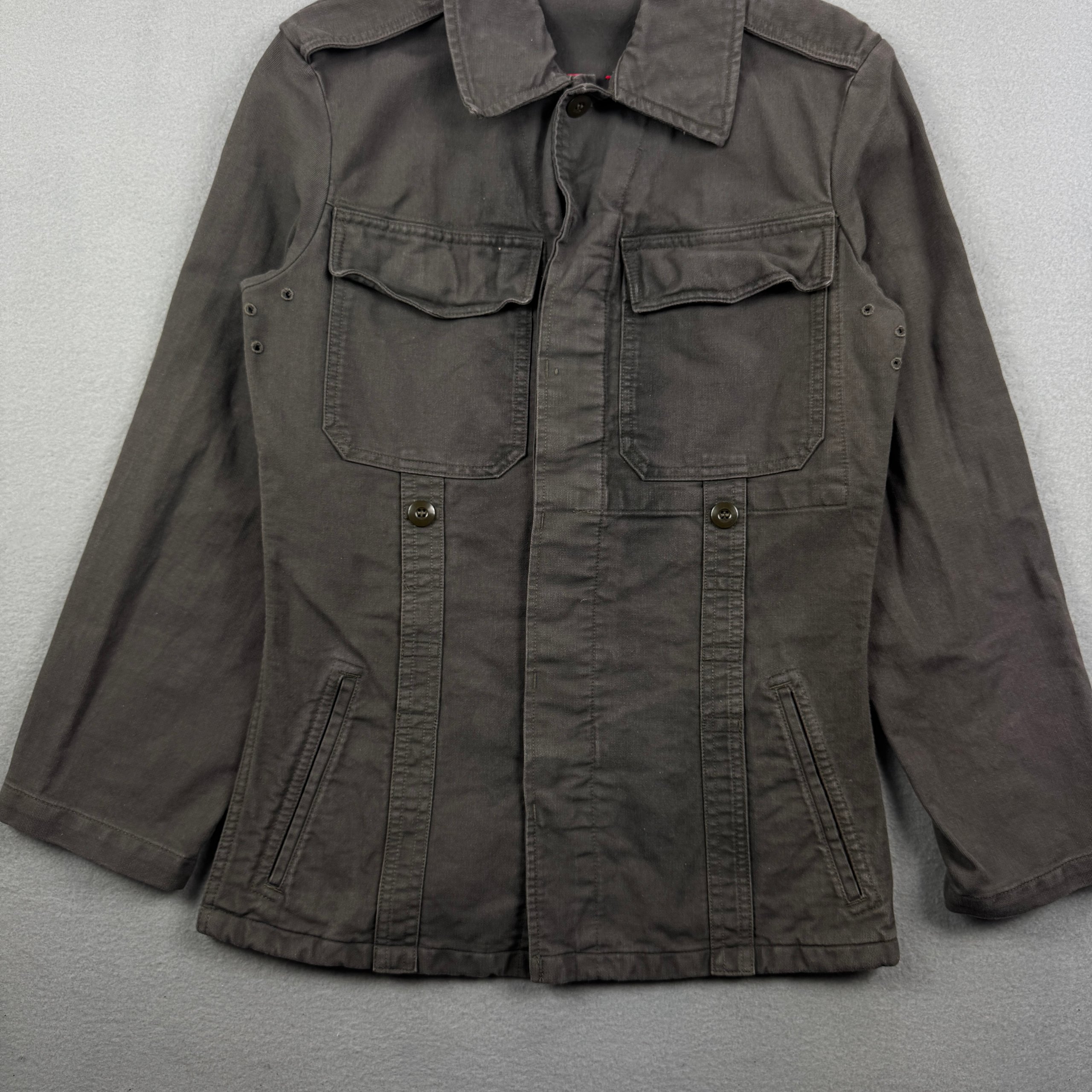 Leo Köhler Custom Military Avant-garde Cotton Jacket Size XXS image 5