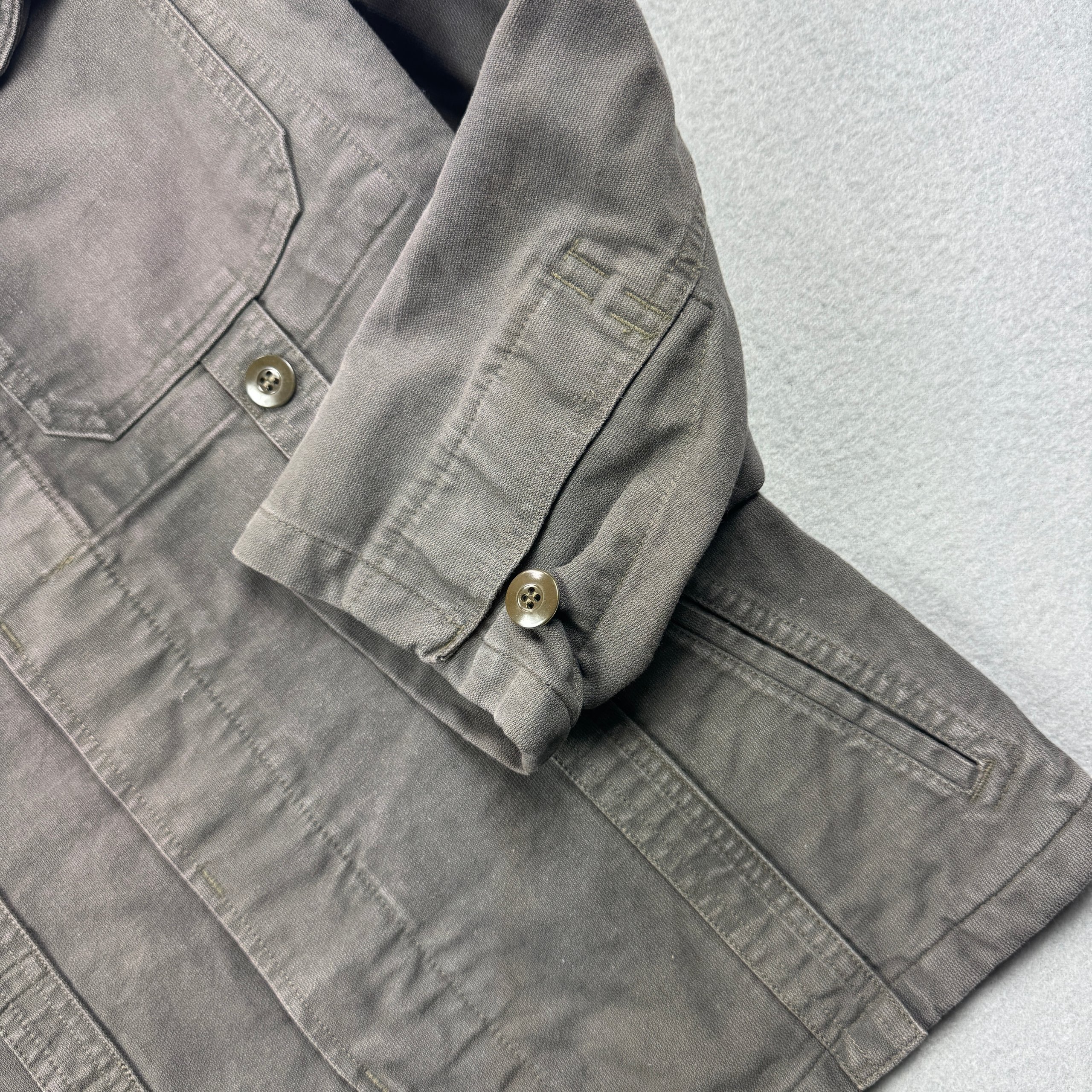 Leo Köhler Custom Military Avant-garde Cotton Jacket Size XXS image 7