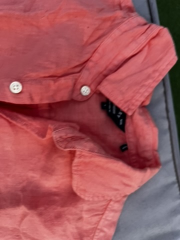 Superdry Coral Linen Short Sleeve Shirt Large image 2