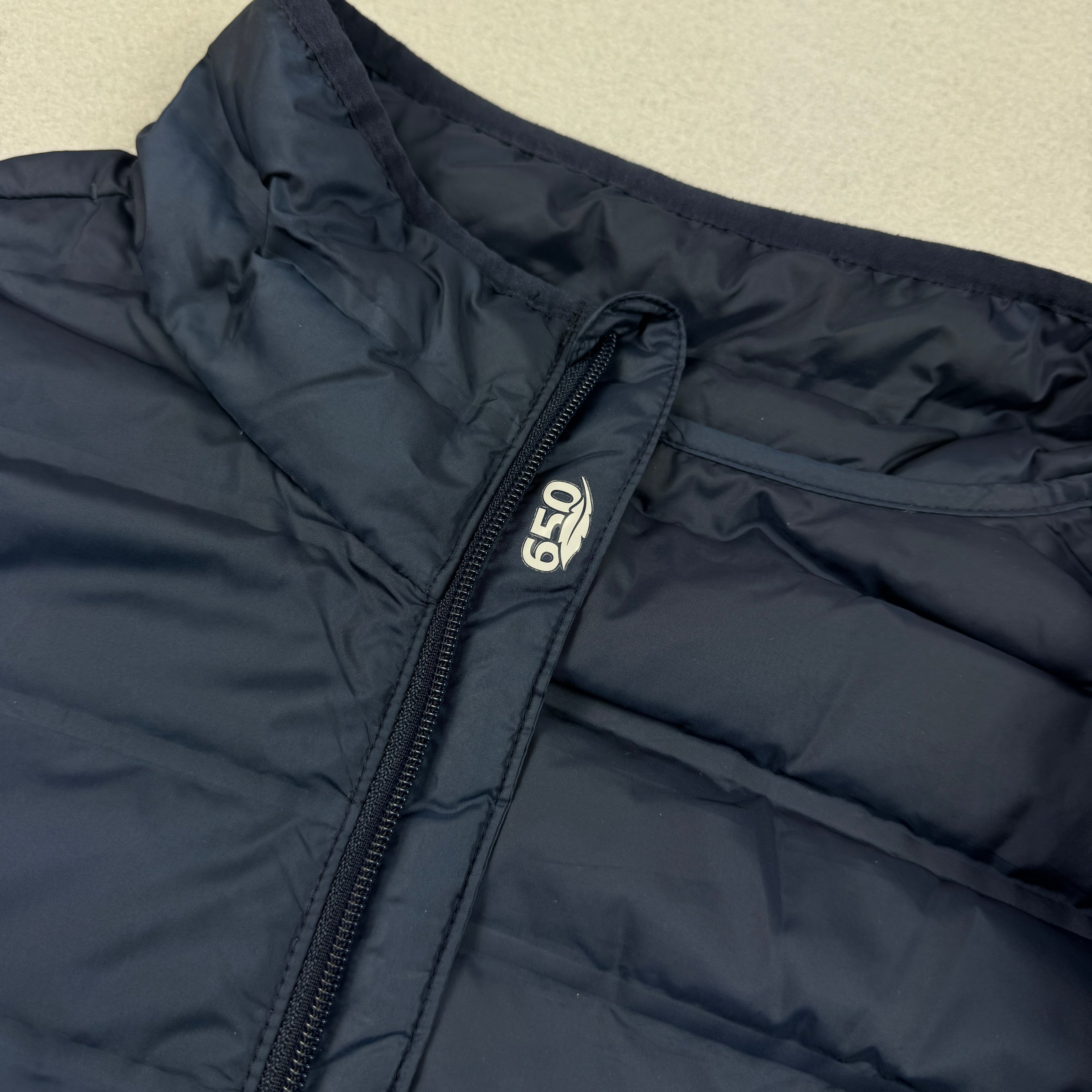 Columbia 650 Navy Puffer Jacket Lightweight Warm Men`s Size XL image 7
