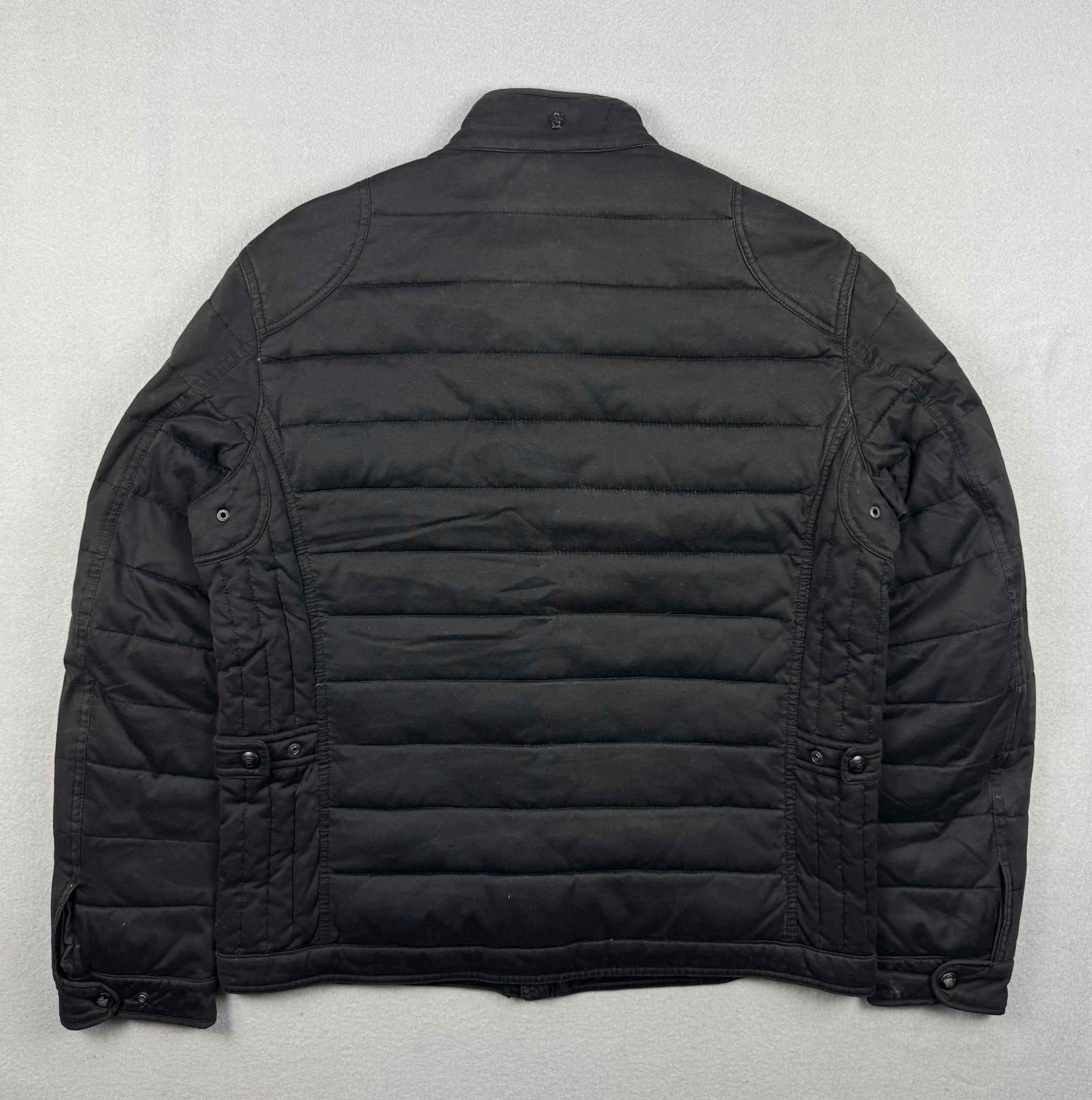 Men`s Massimo Dutti Black Quilted Warm Jacket Size L-XL image 2