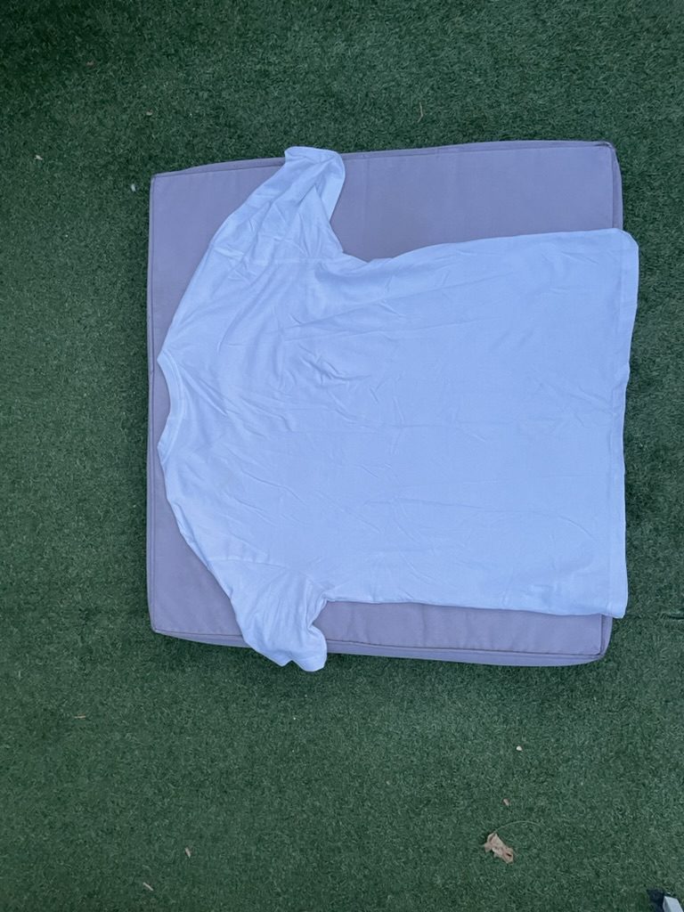Gymshark White Men's T-Shirt Large Minimal Logo image 4