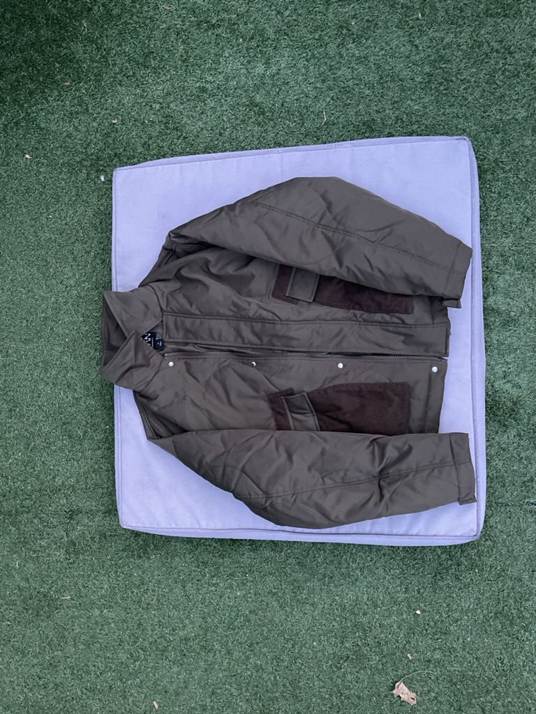 Boohoo Man Men's Brown Quilted Jacket XS