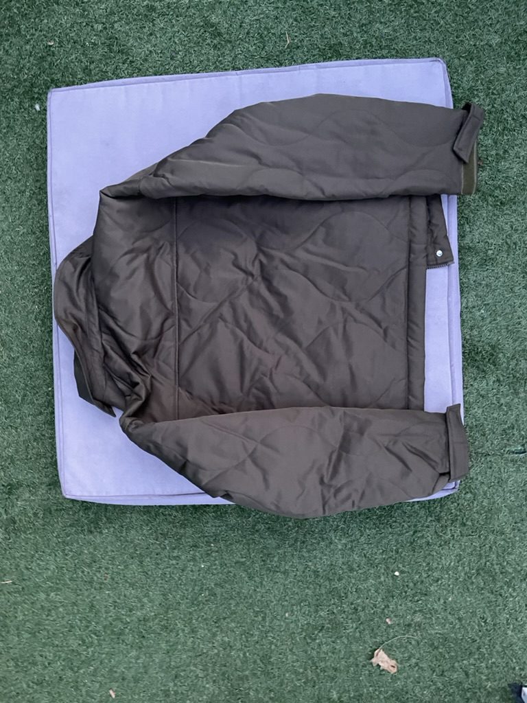 Boohoo Man Men's Brown Quilted Jacket XS image 4