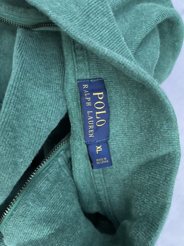 Polo Ralph Lauren Green Half Zip Jumper XL image 5