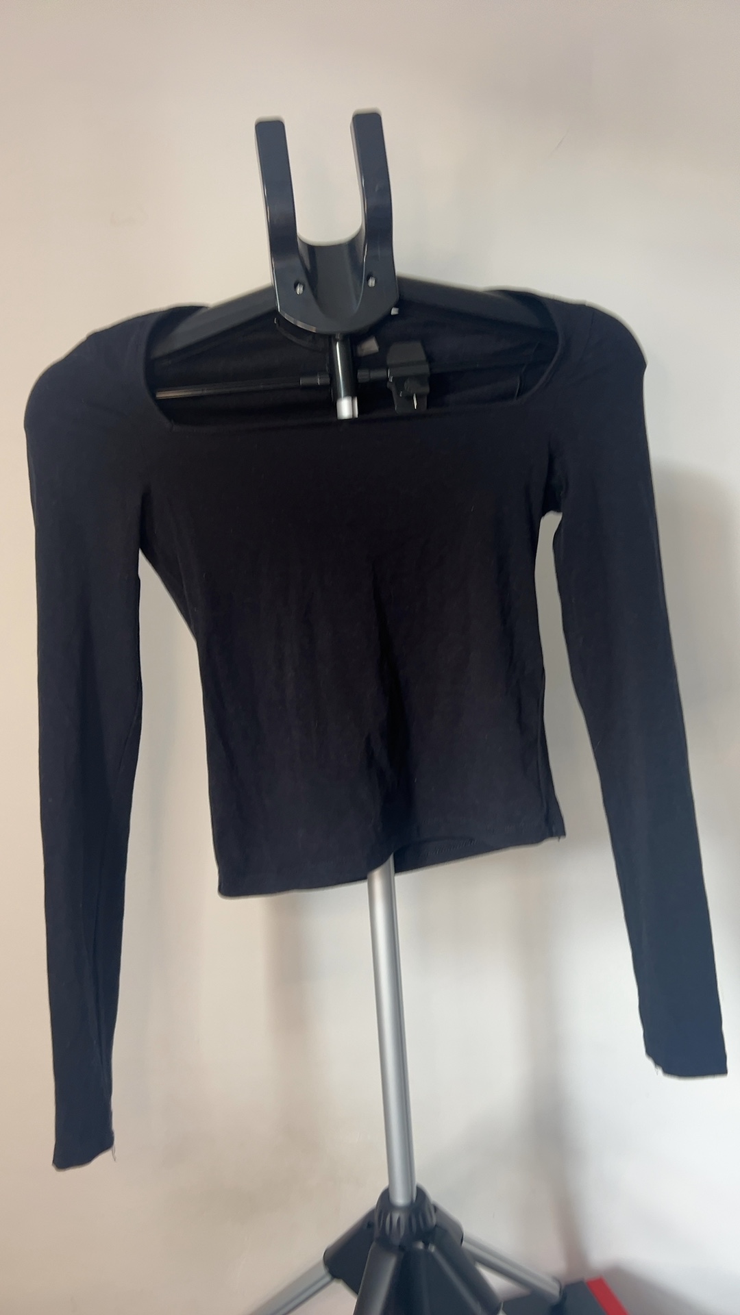 David Black Long Sleeve Top XS Cotton Blend Women's