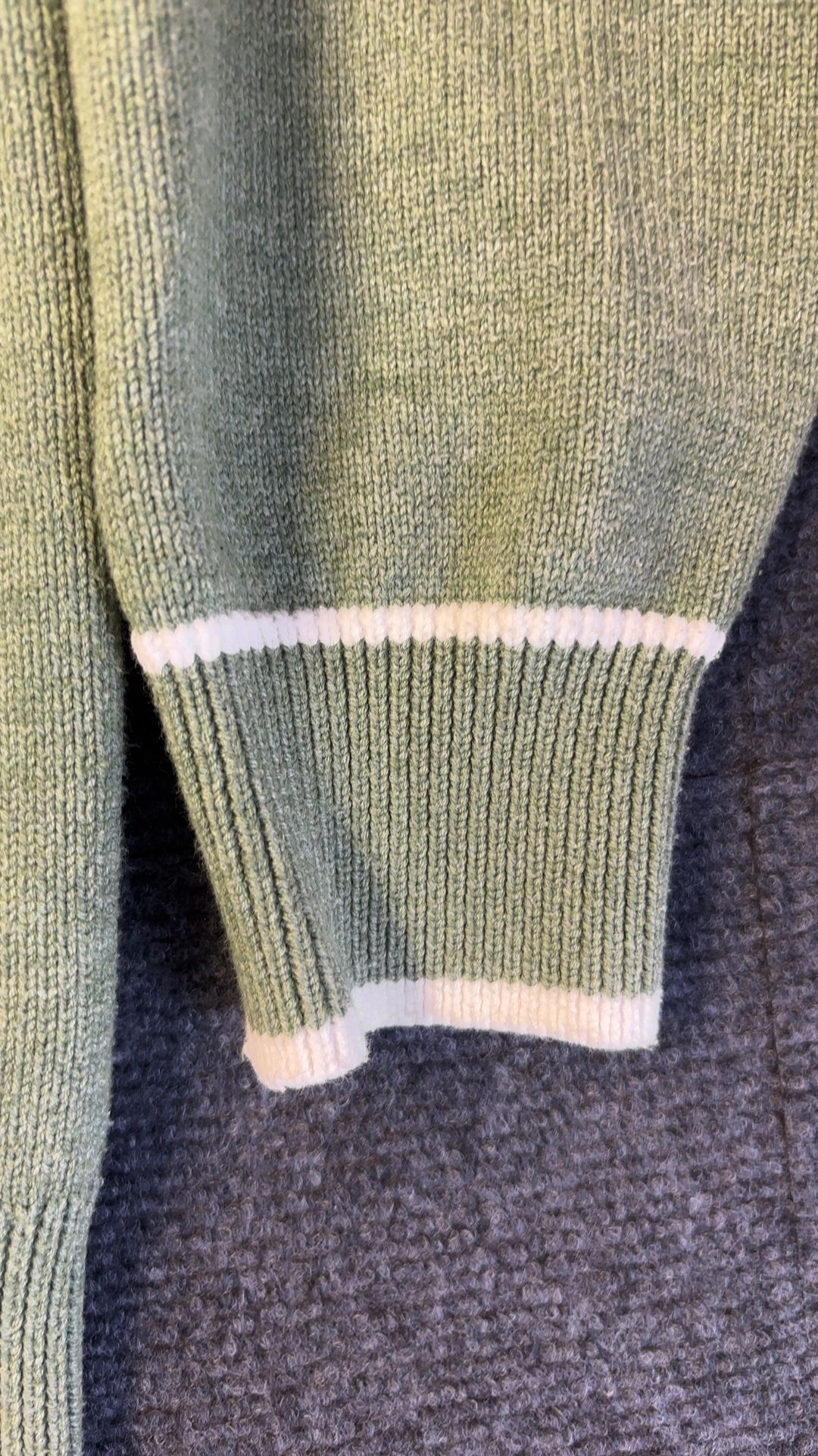 Marks and Spencer Green Mix Cotton Blend Cardigan XL Lightweight Pocket image 9