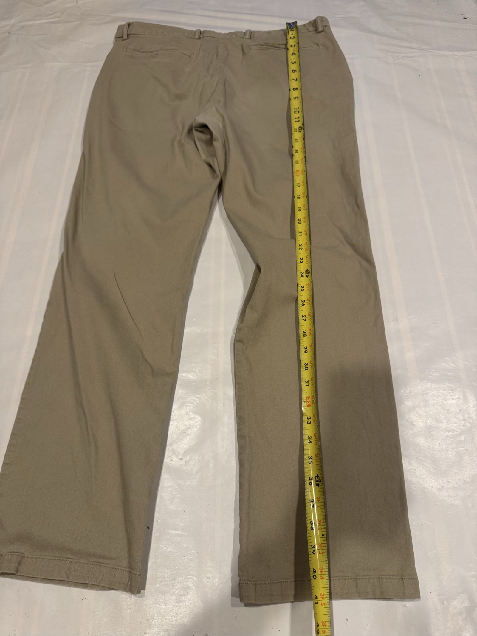 Men’s Old Navy Ultimate Straight Chino Pants – Khaki Tan – 36x34 image 6