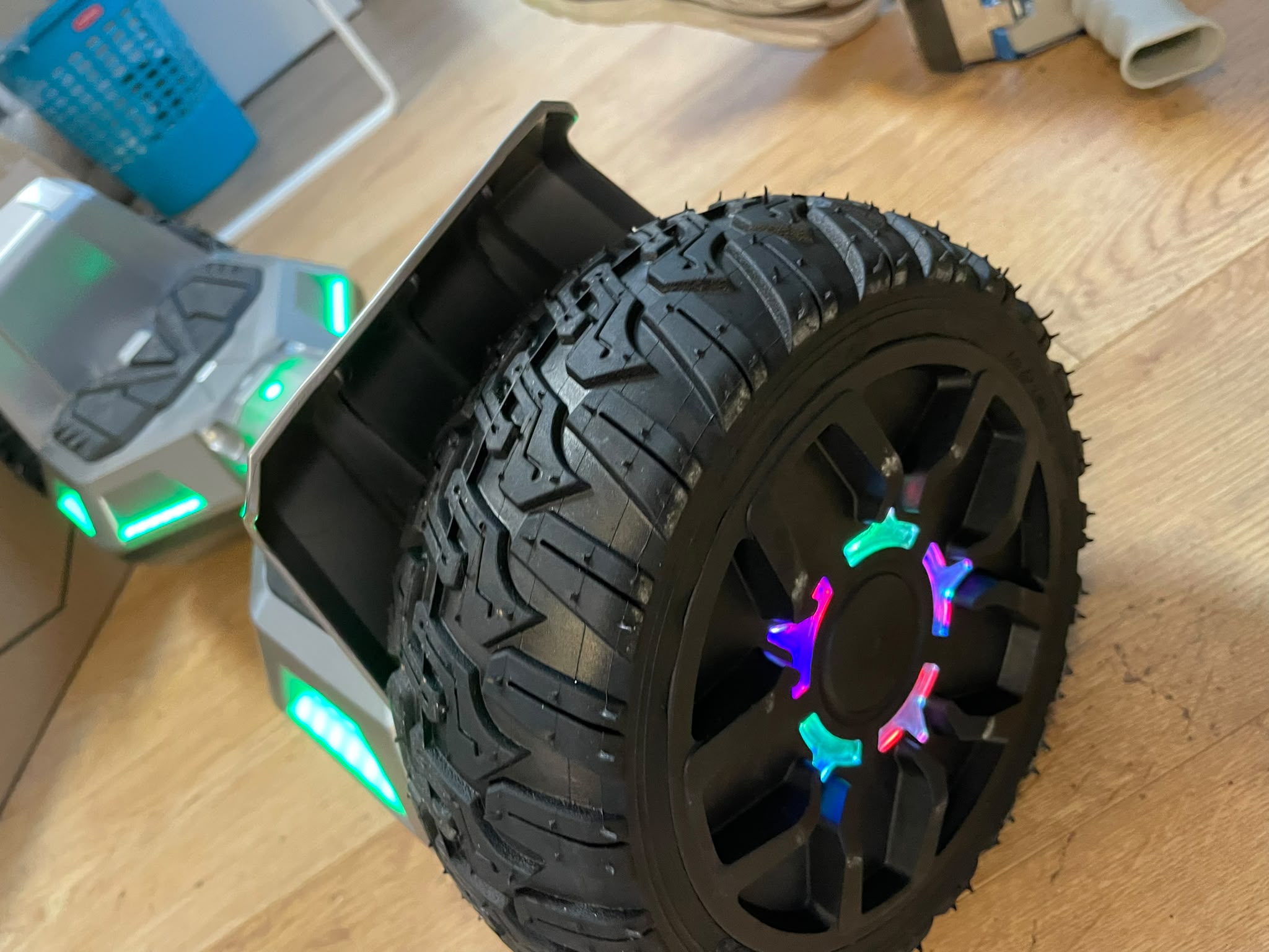 Gloednieuwe Off Road Hoverboard Go Kart Zitje Complete Set image 3