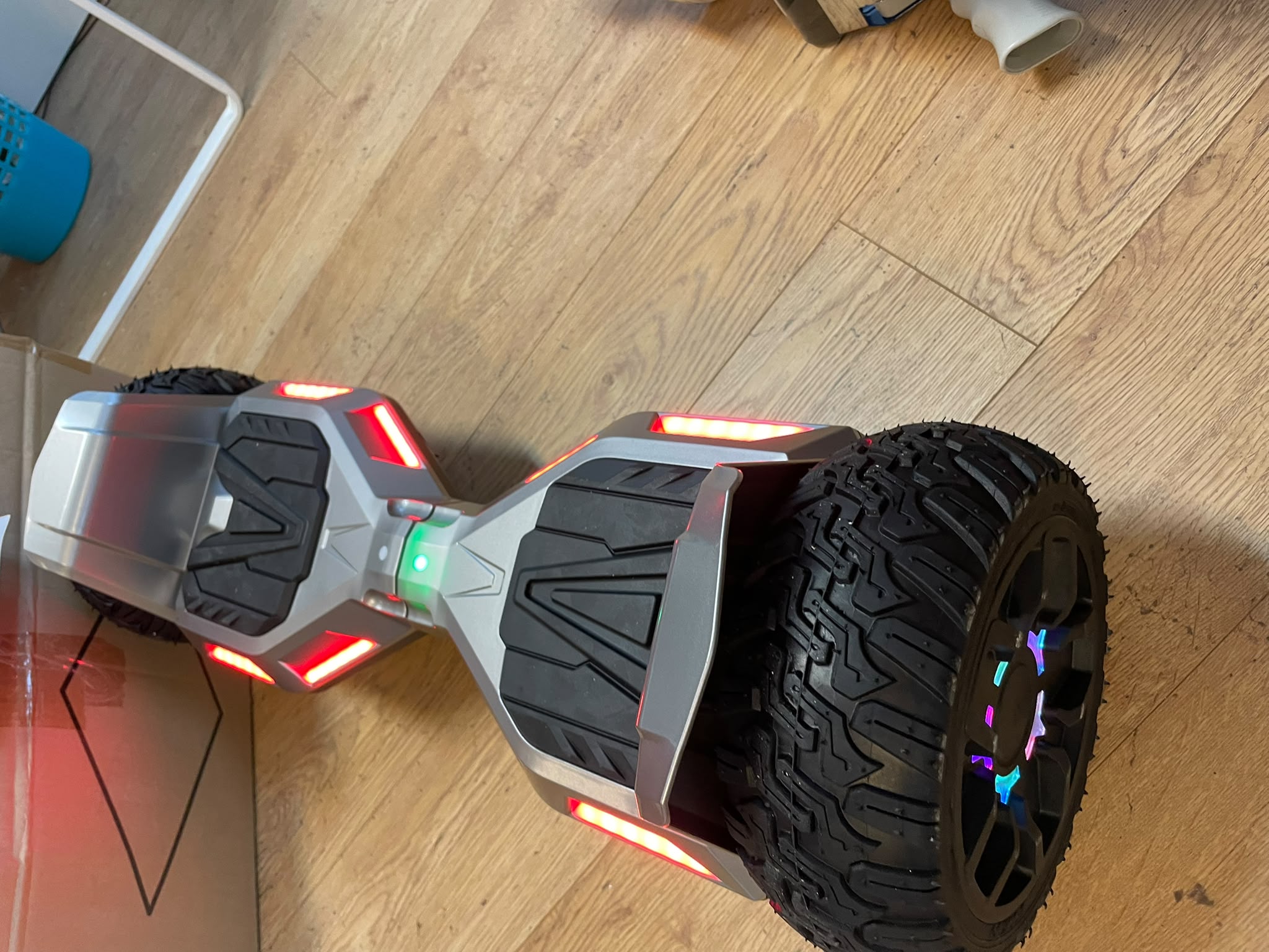 Gloednieuwe Off Road Hoverboard Go Kart Zitje Complete Set image 6