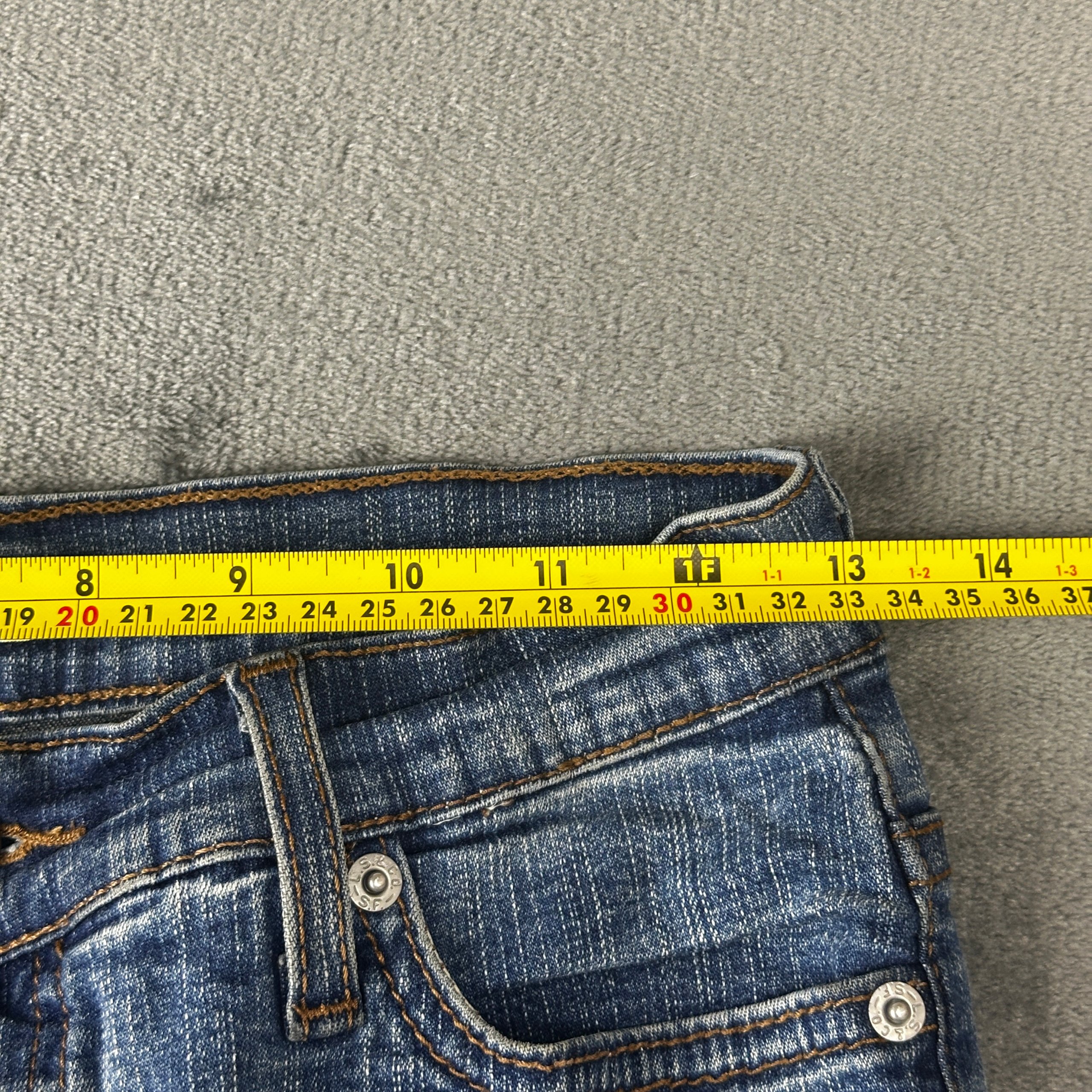 Levi's 512 Perfectly Slimming Blue Bootcut Jeans W28 L30 image 5