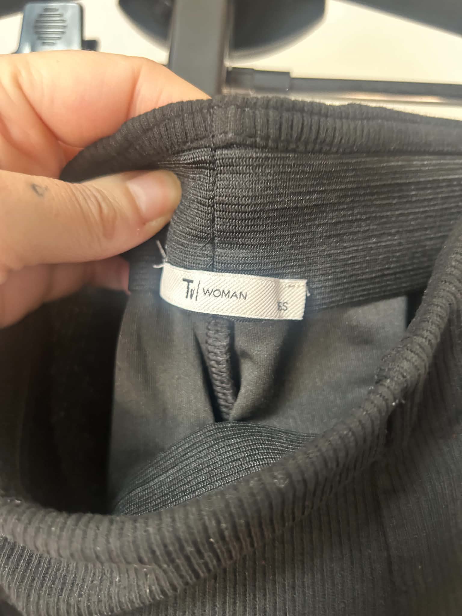 TU Black Comfy Pants size 16 Short leg length image 4